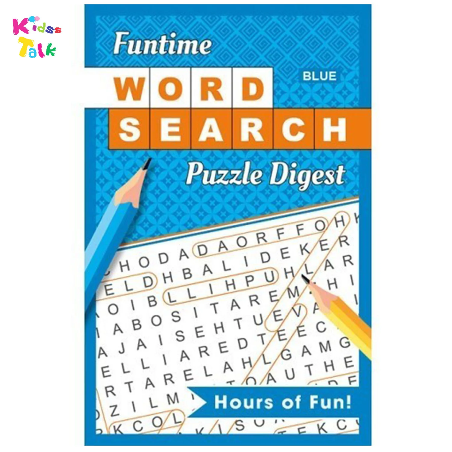 Funtime Word Search Puzzle Digest Blue