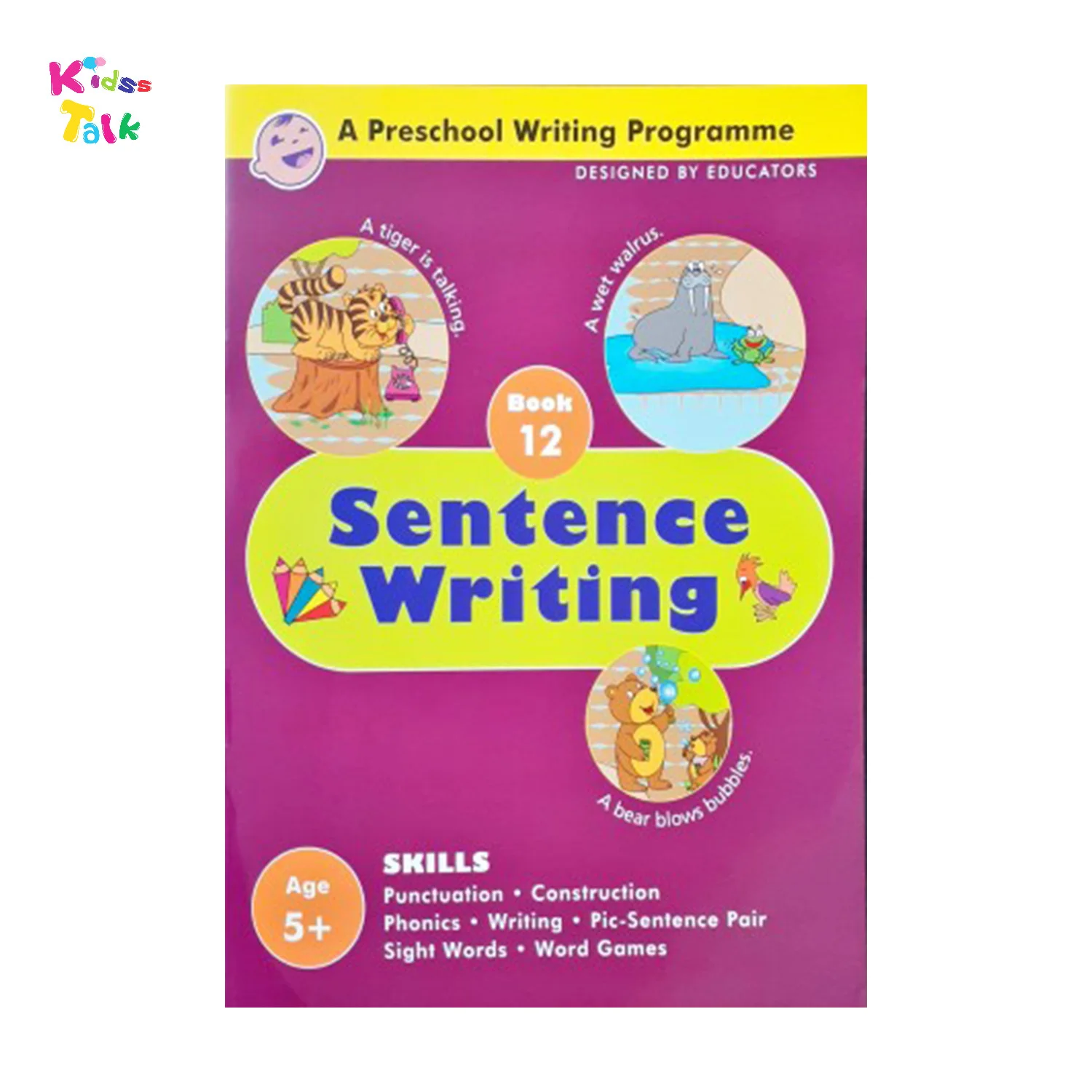 Preschool Writing Sentence Writing