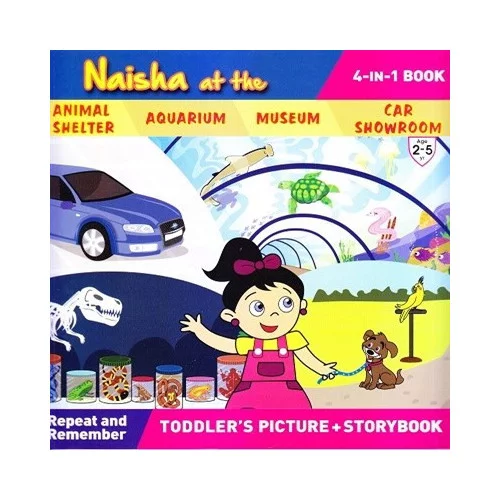 Naisha At The Animal Shelter Aquarium Museum Car Showroom 4in1