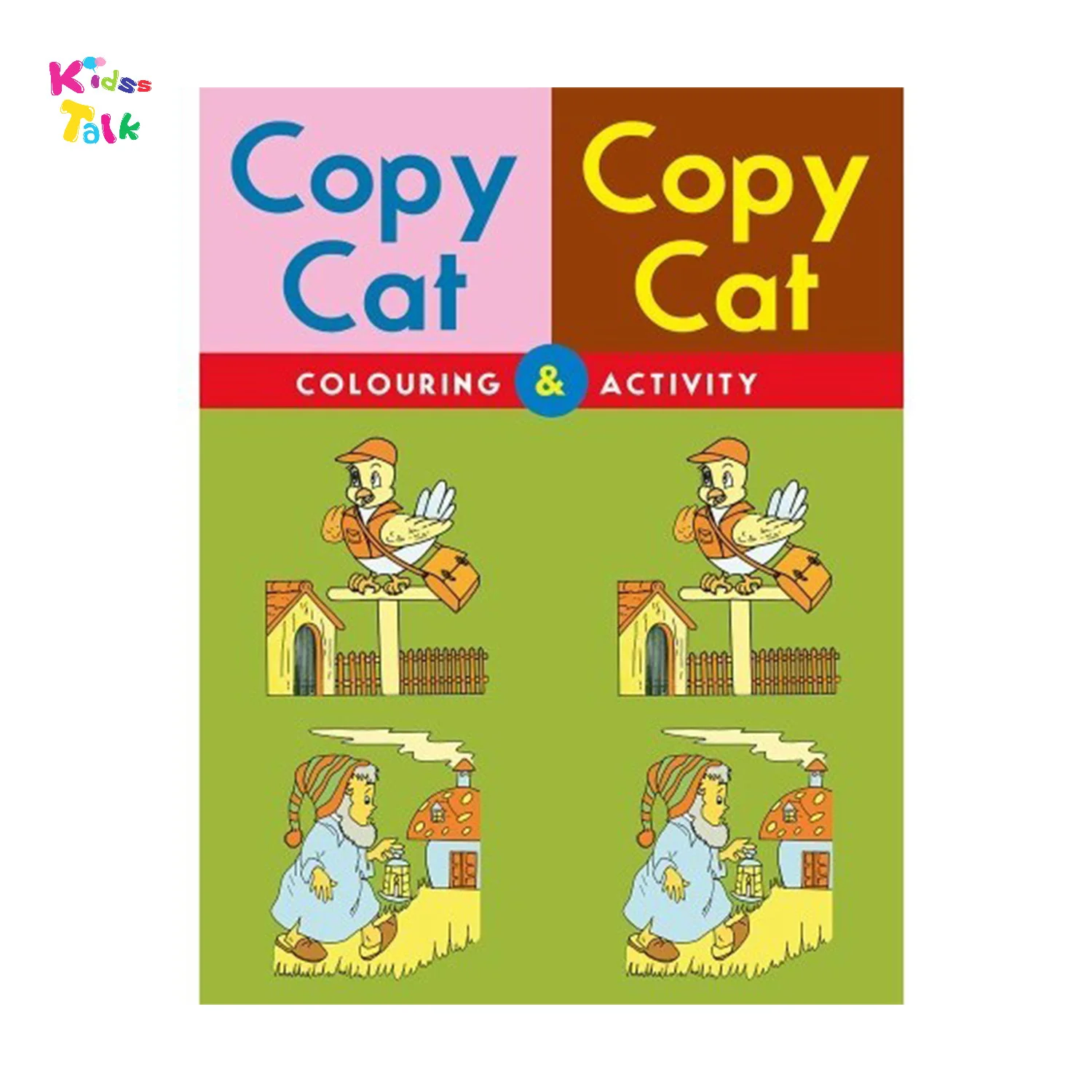 Copy Cat Colouring And Acitivity (green)