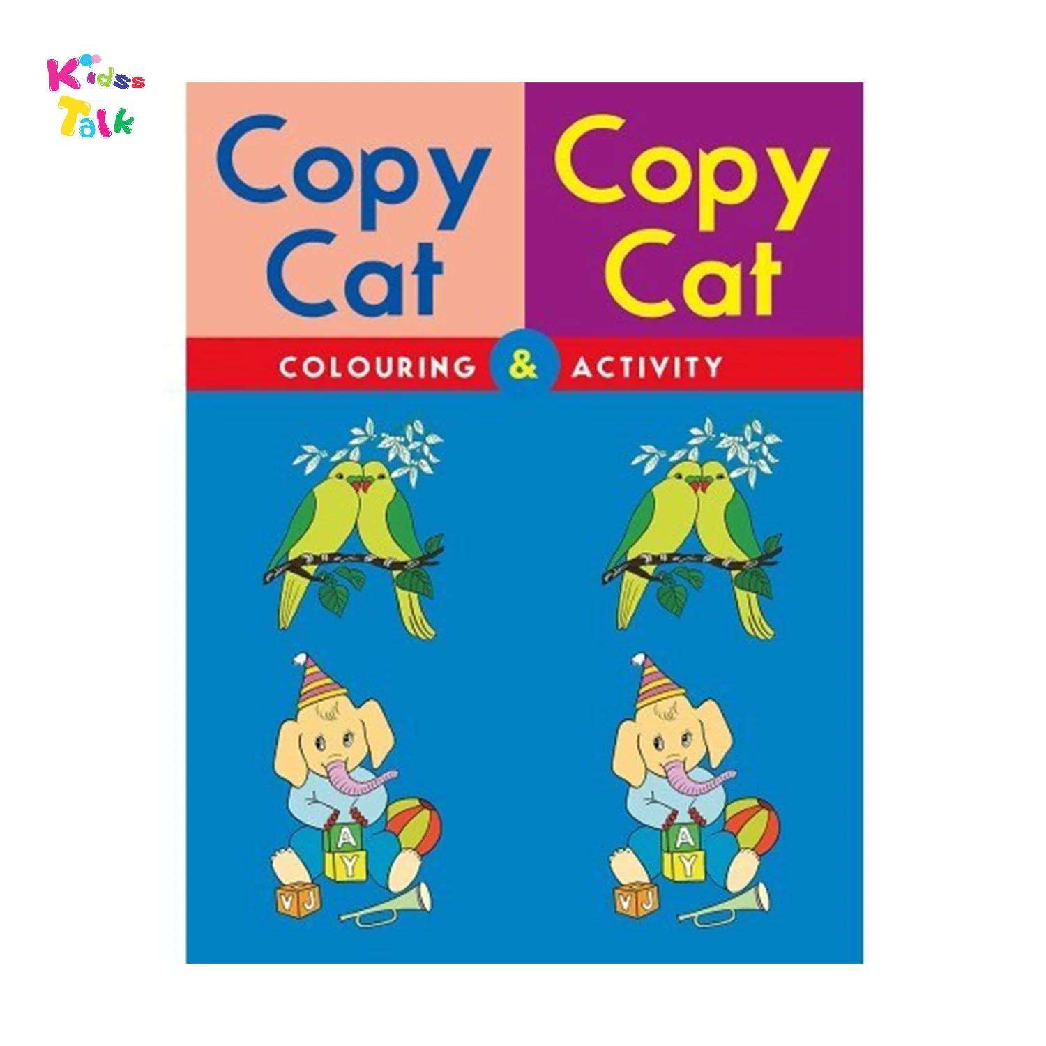 Copy Cat Colouring And Acitivity (blue)
