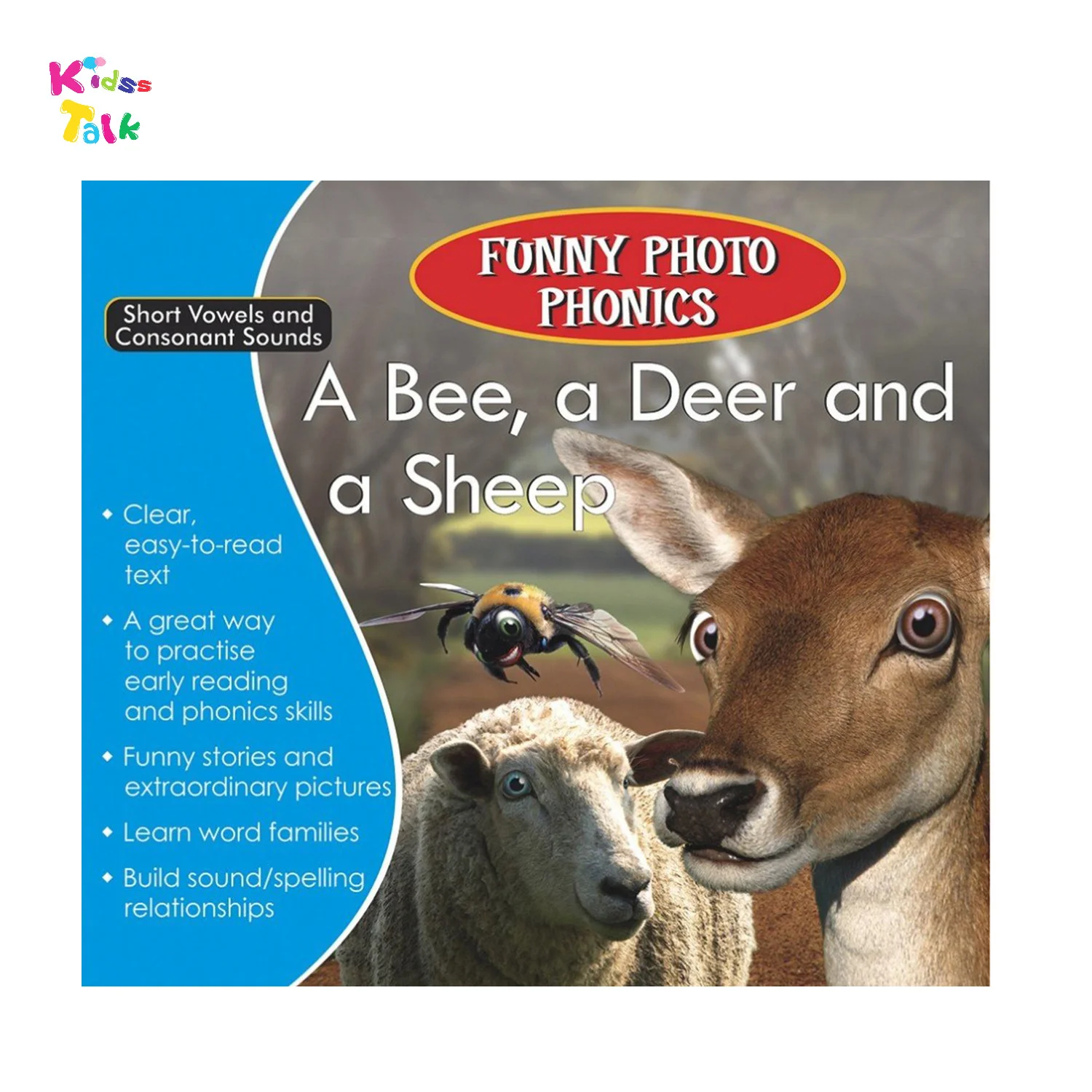 Funny Photo Phonics A Bee  A Deer And A Sheep