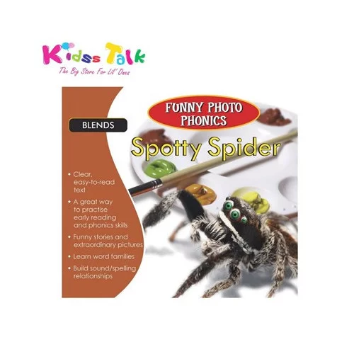 Funny Photo Phonics Spotty Spider