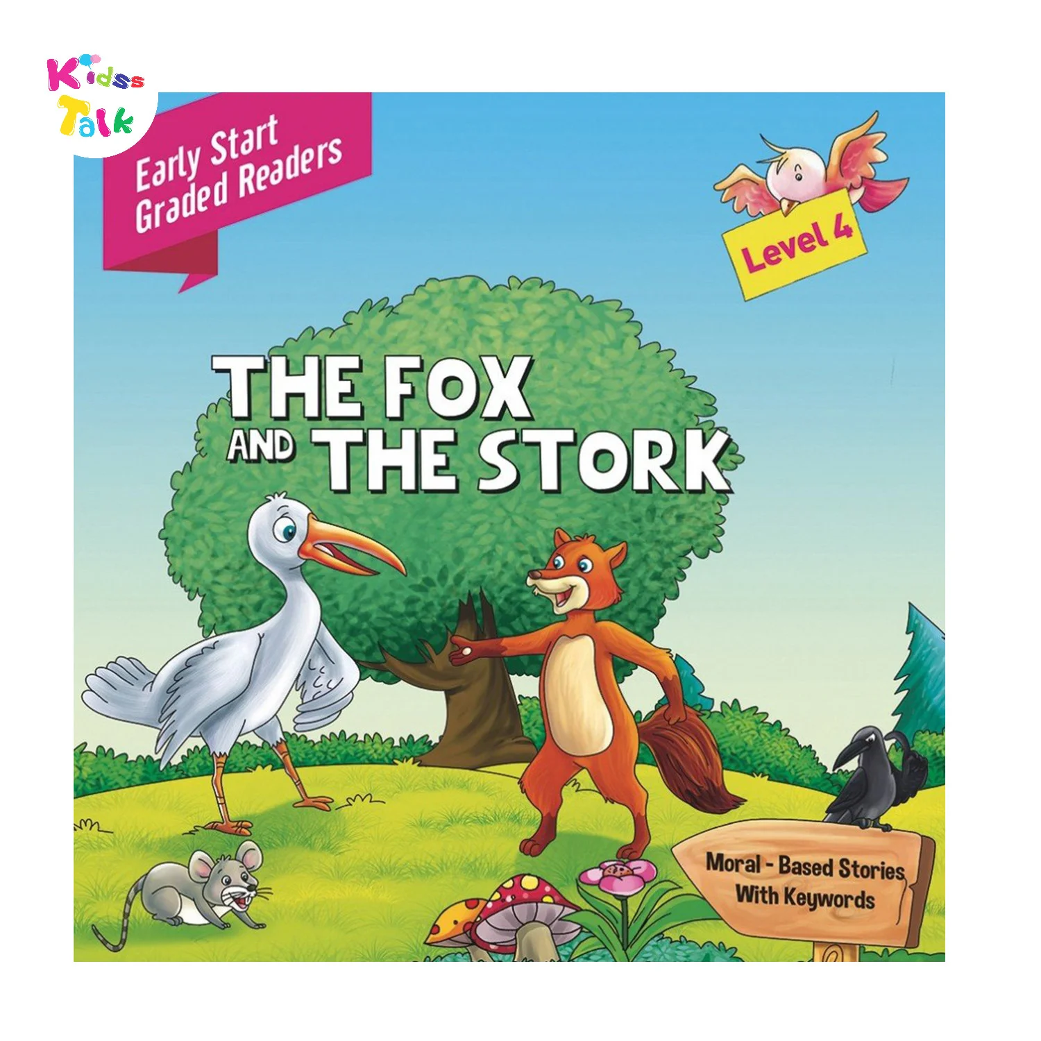 Early Start Graded The Fox And The Stork Level 4