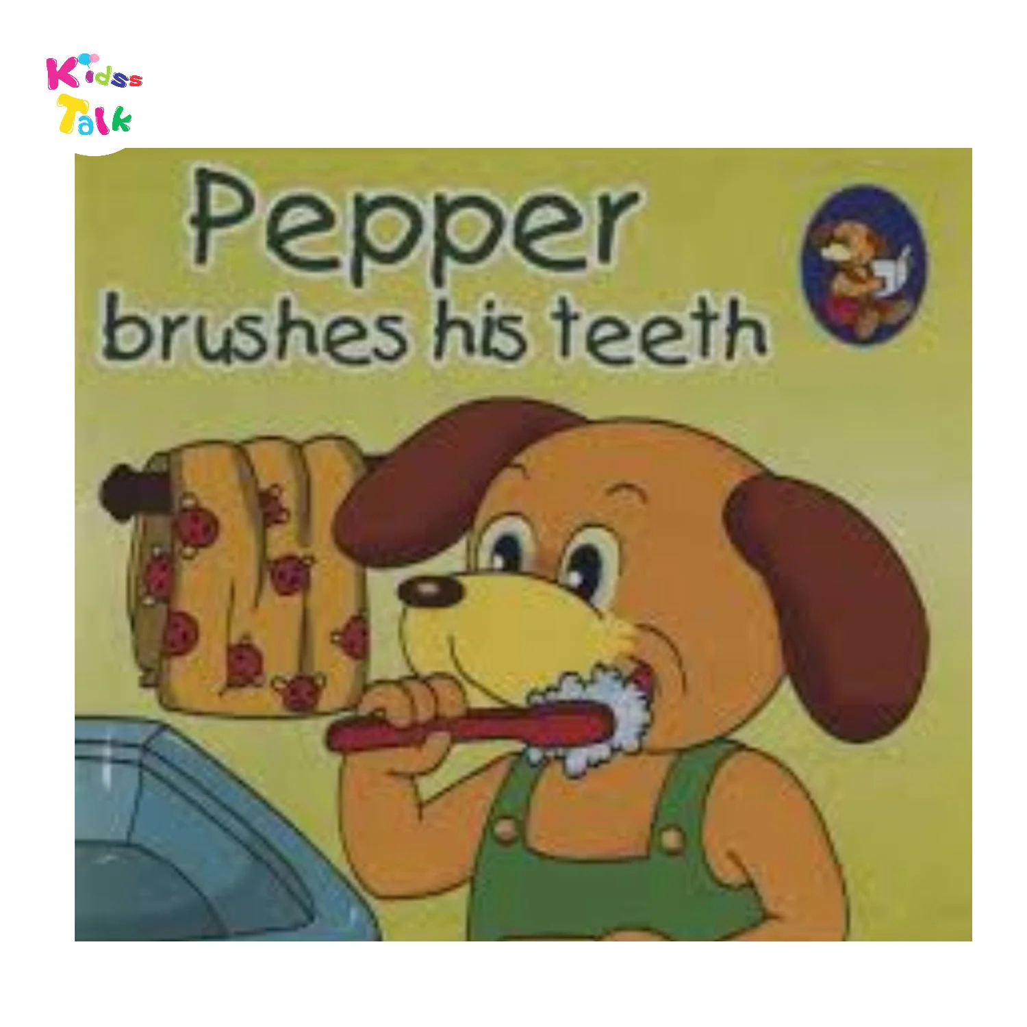 Pepper Brushes His Teeth