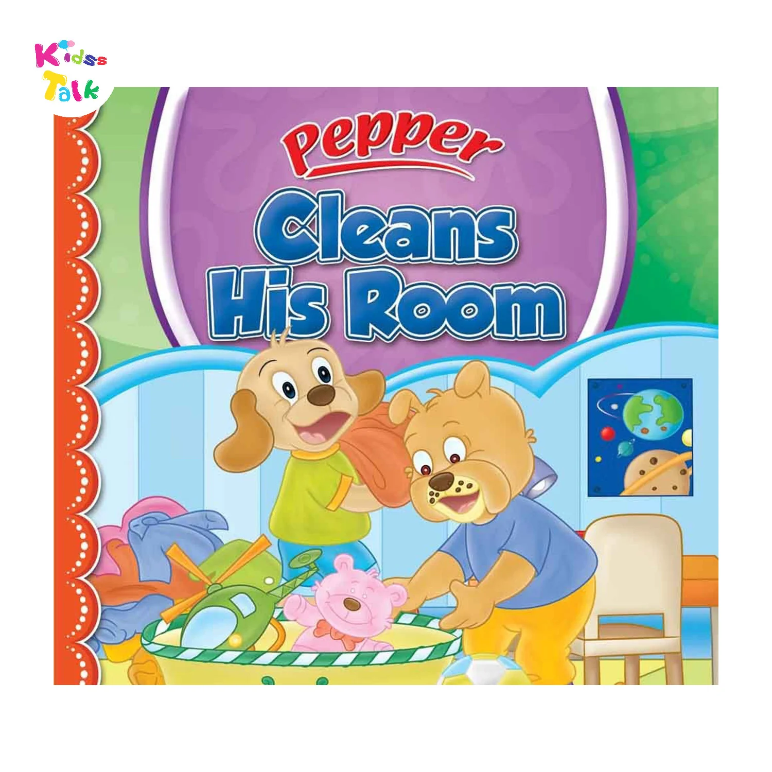 Pepper Cleans His Room