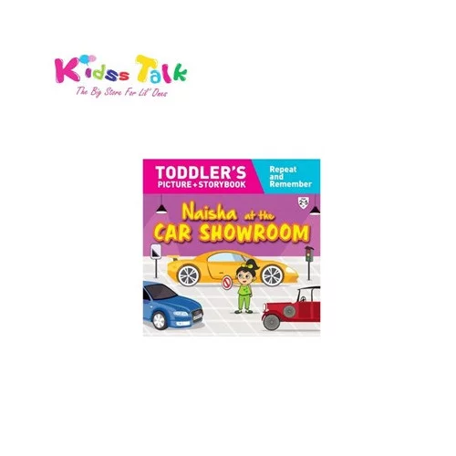 Naisha At The Car Showroom