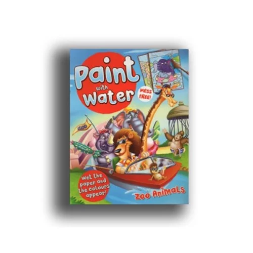 Paint With Water Zoo Animals
