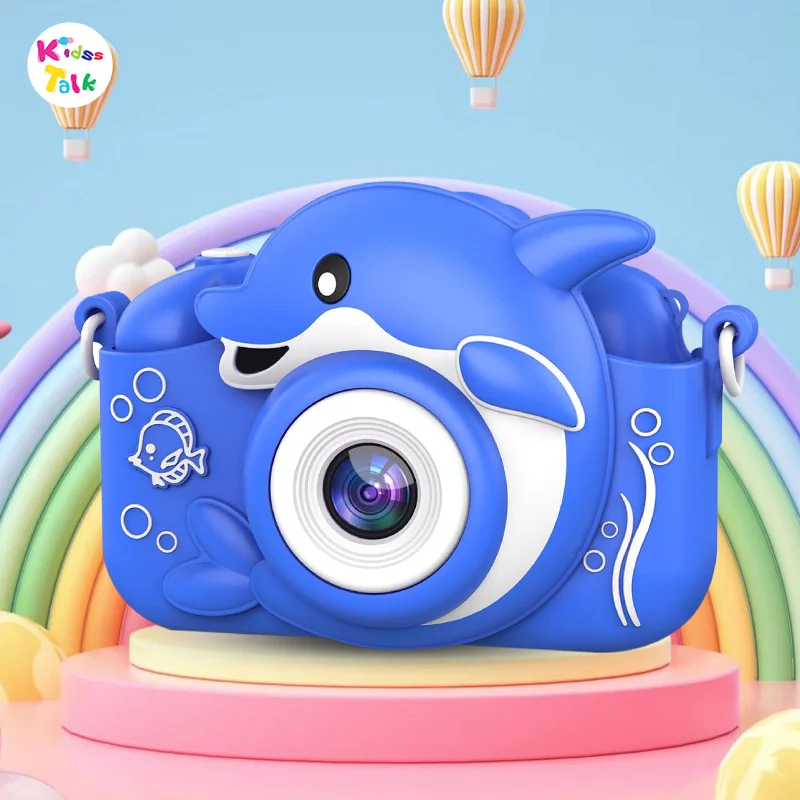 Children Fun Camera With Stickers Kids Camera