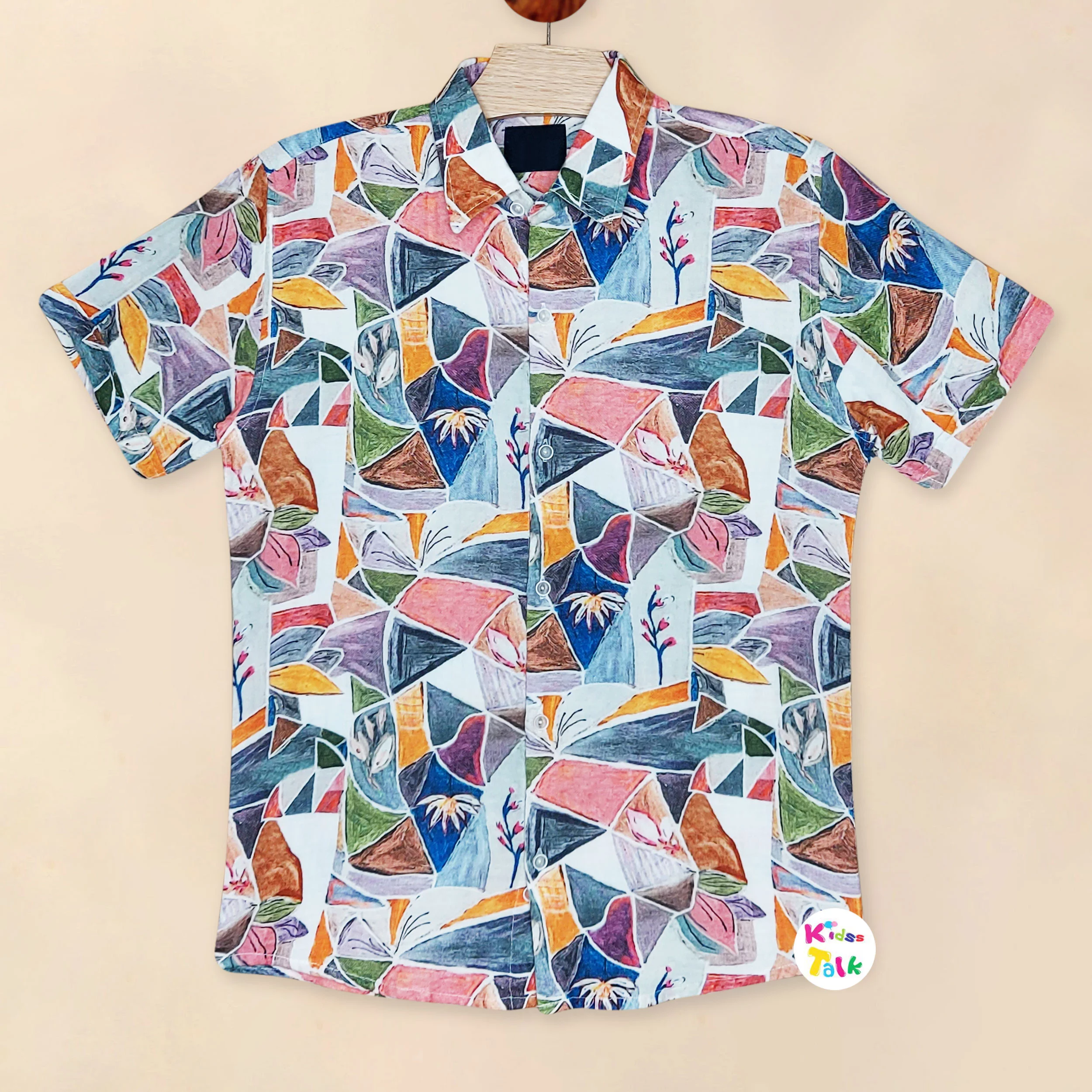 Mulmul Half Sleeve Shirt - Multicolour