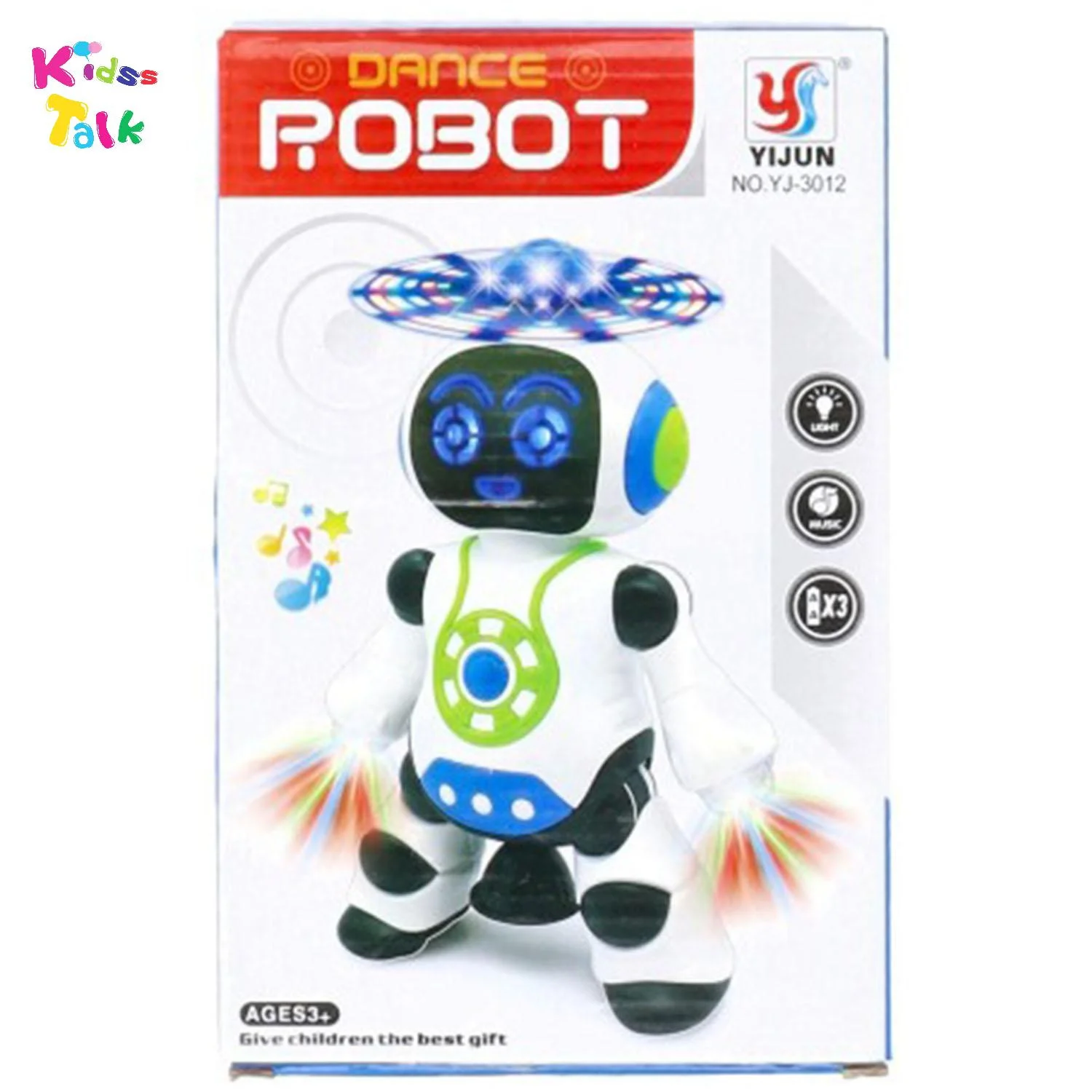 Dancing Robot With Light N Music