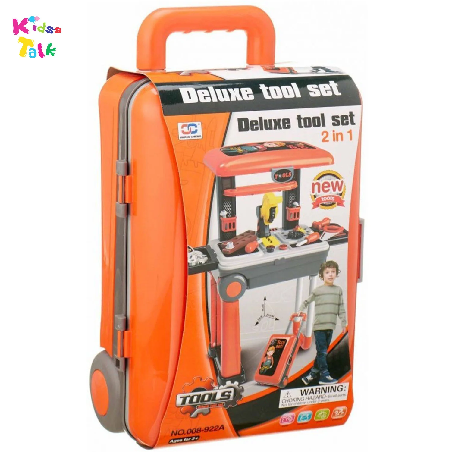 2 In 1 Deluxe Tool Kit Trolley