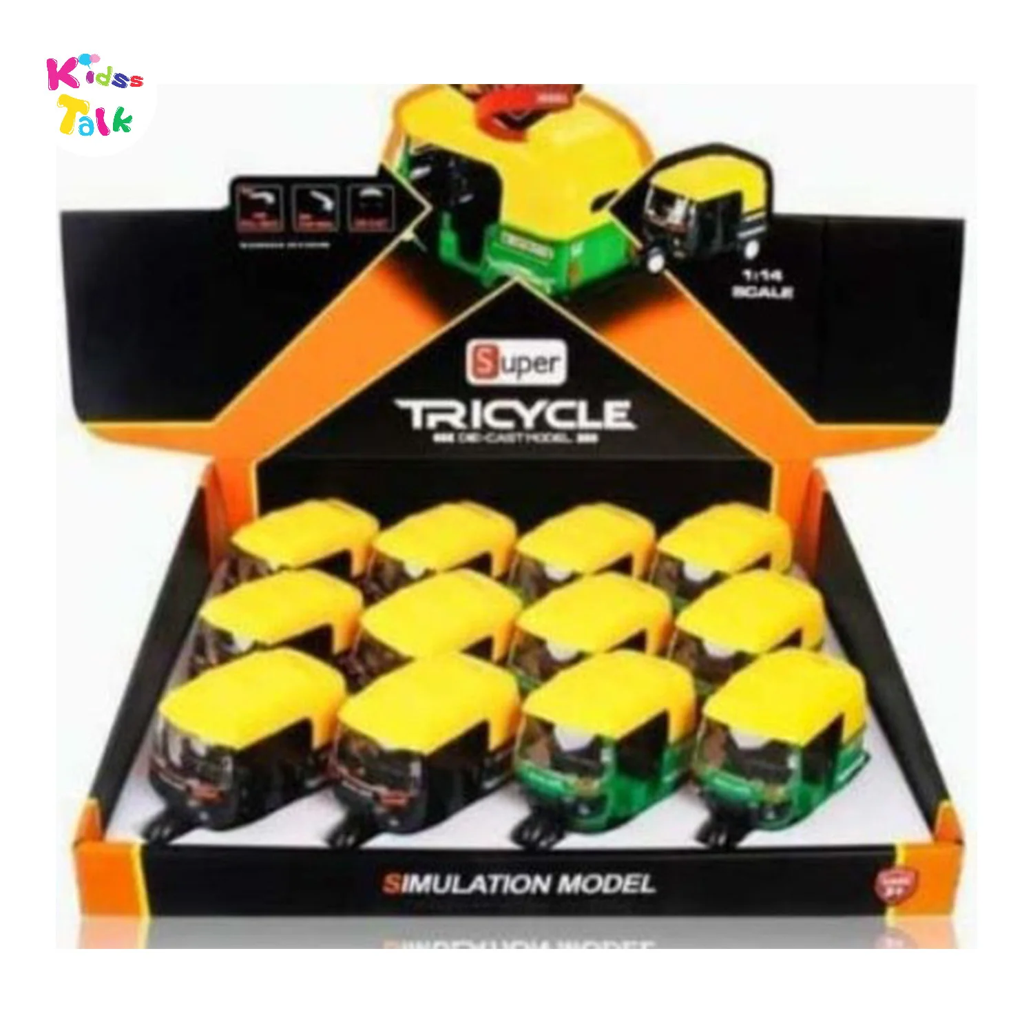 Diecast 1:14 Pull Back Auto