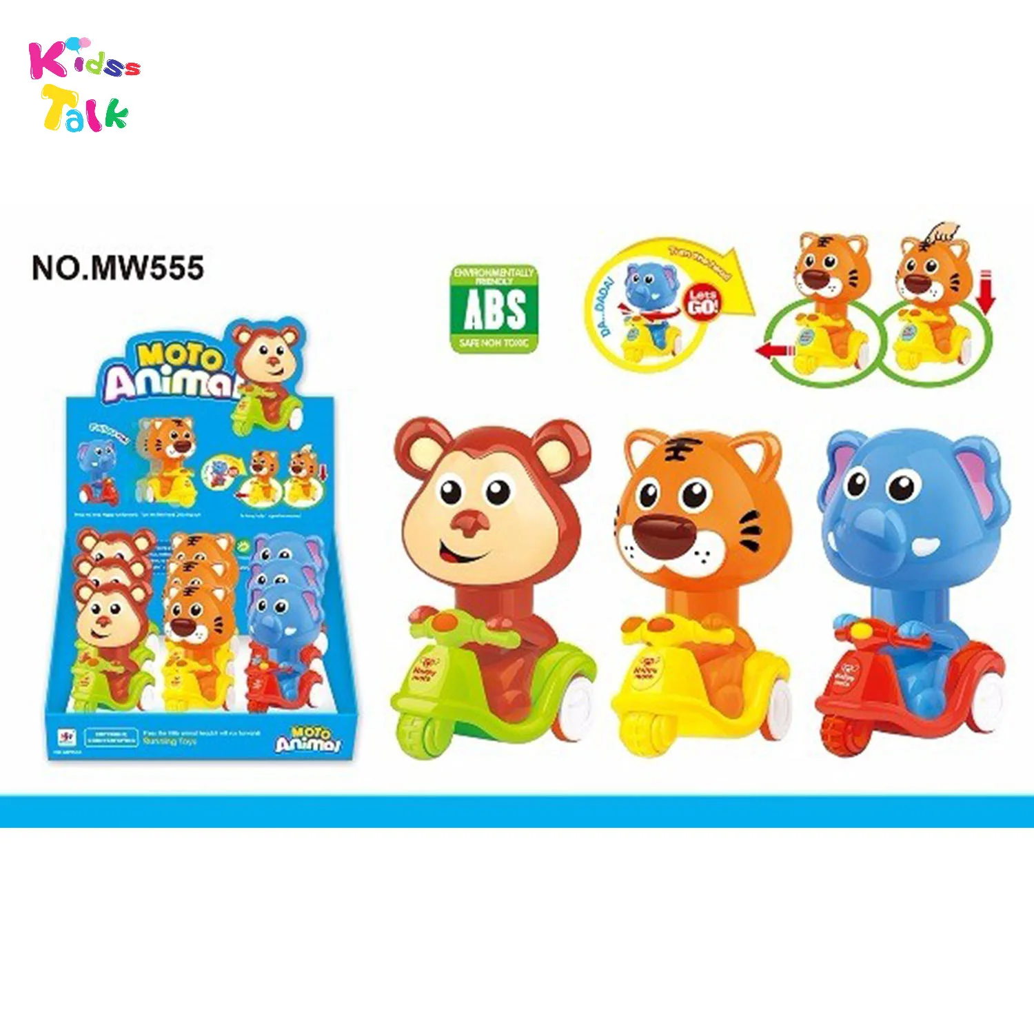 Moto Press N Go Animal
