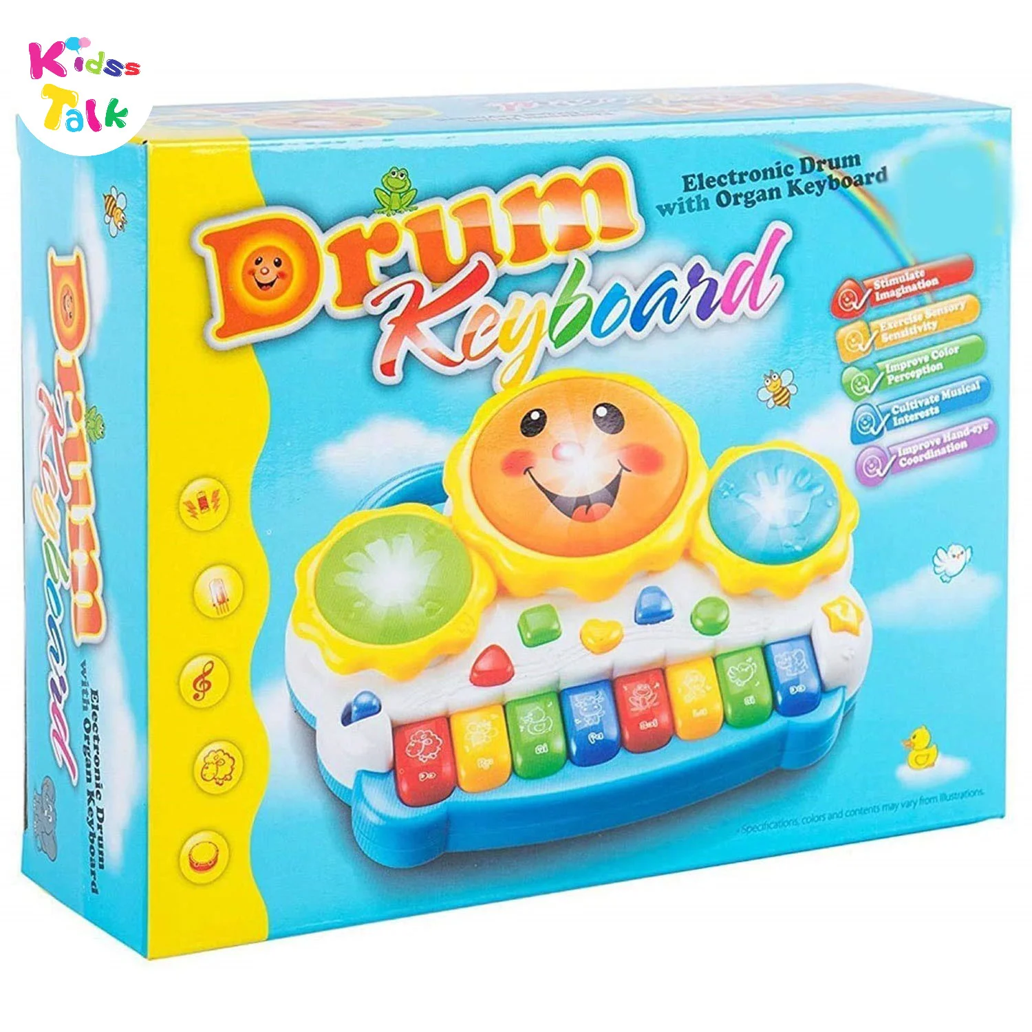 Drum Keyboard With Light N Music