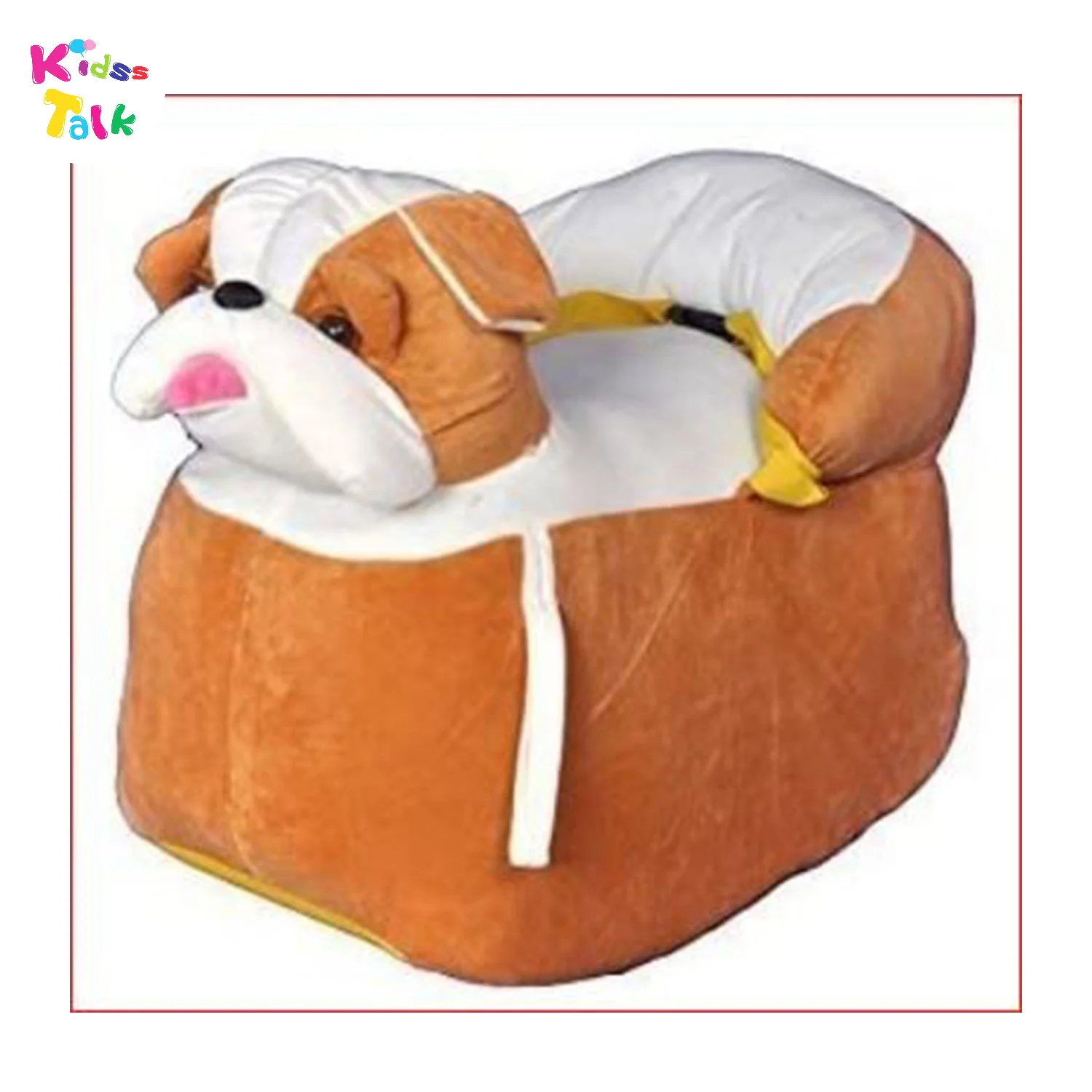 Soft Plush Dog Shape Baby Sofa Seat – Comfortable Animal Chair For Toddlers