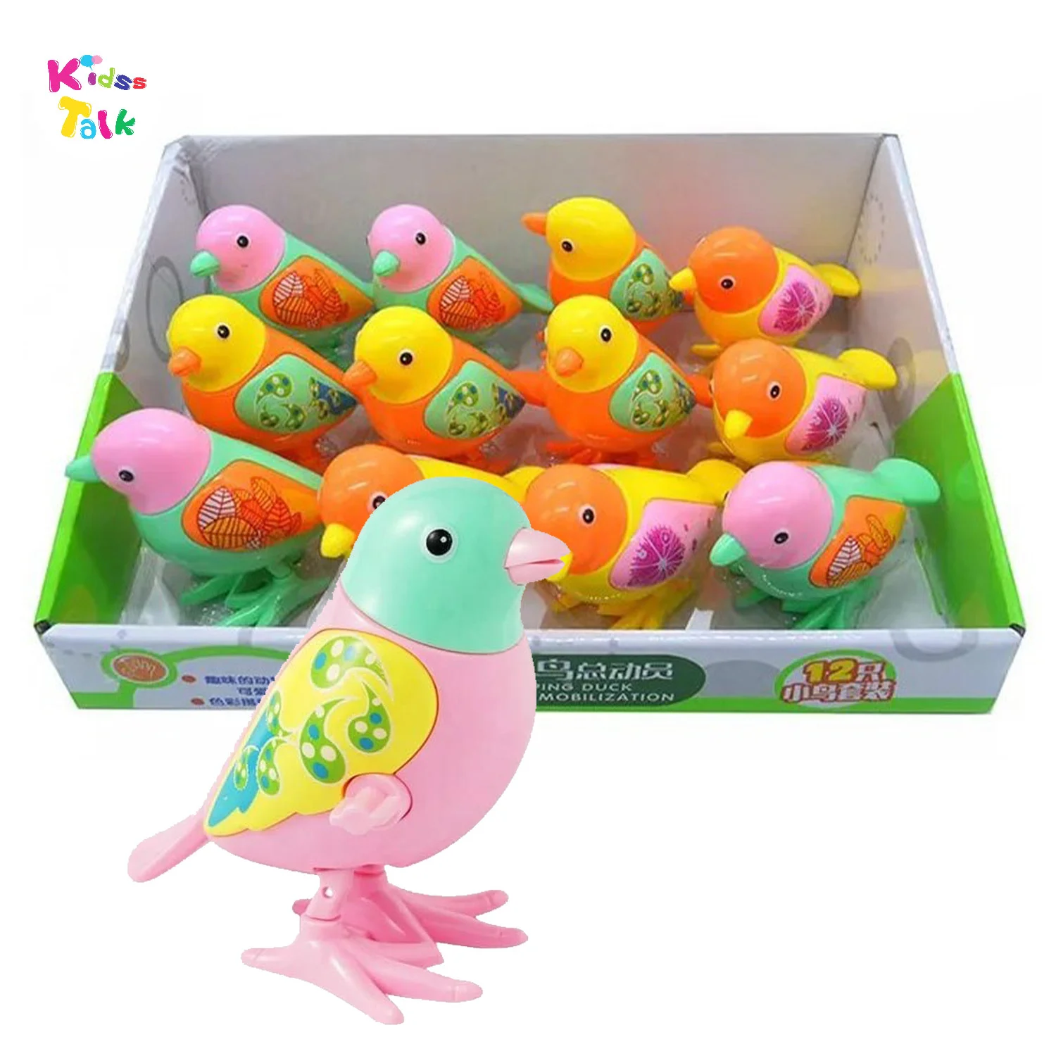 Happy Bird Wind Up Jumping