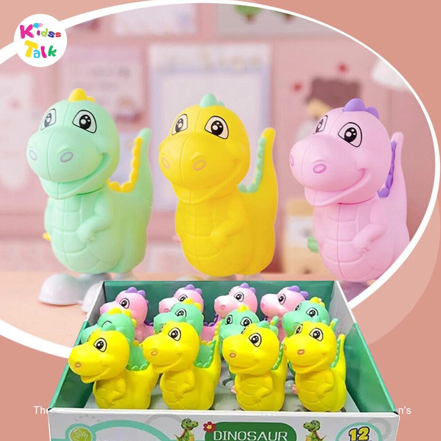 Jumping Wind Up Dino