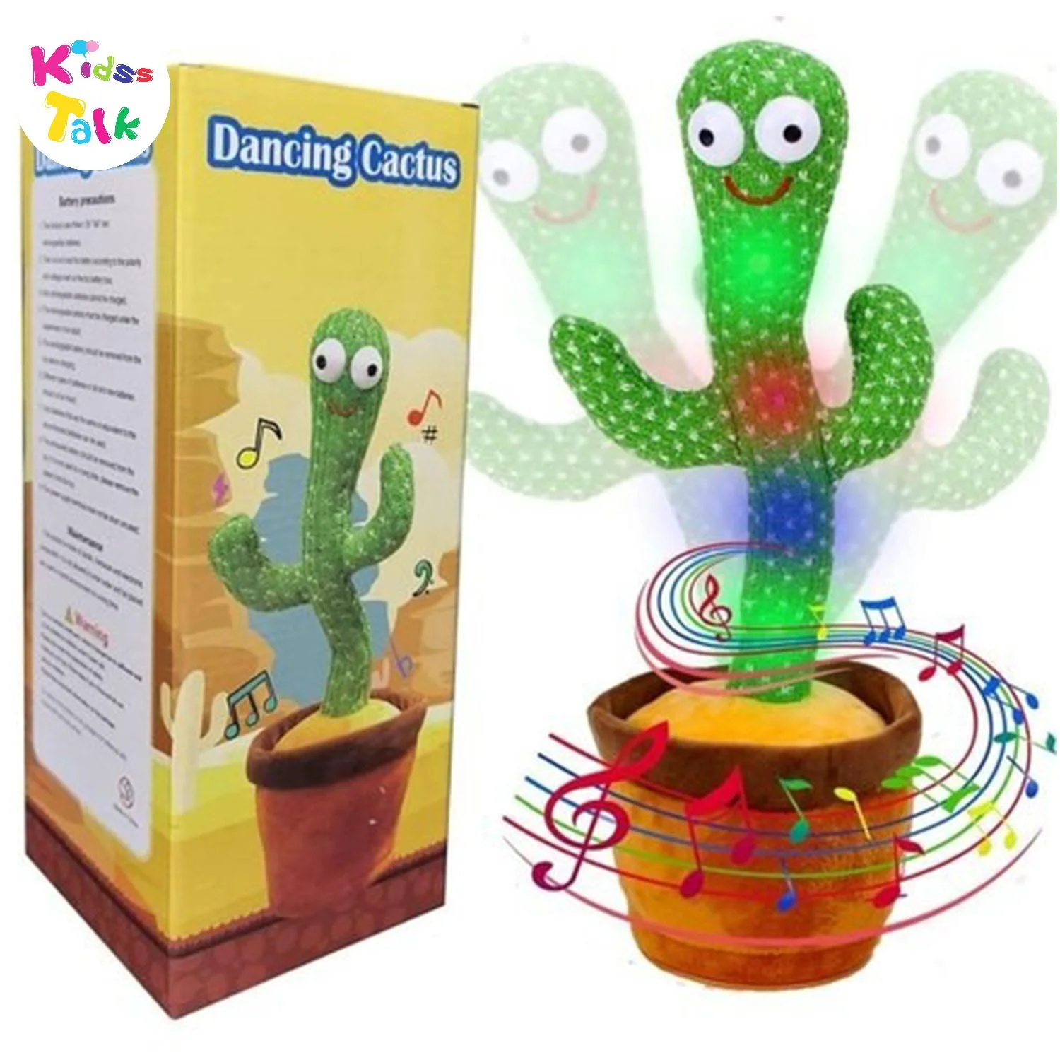 Fancy Dancing Cactus With Ligh N Music