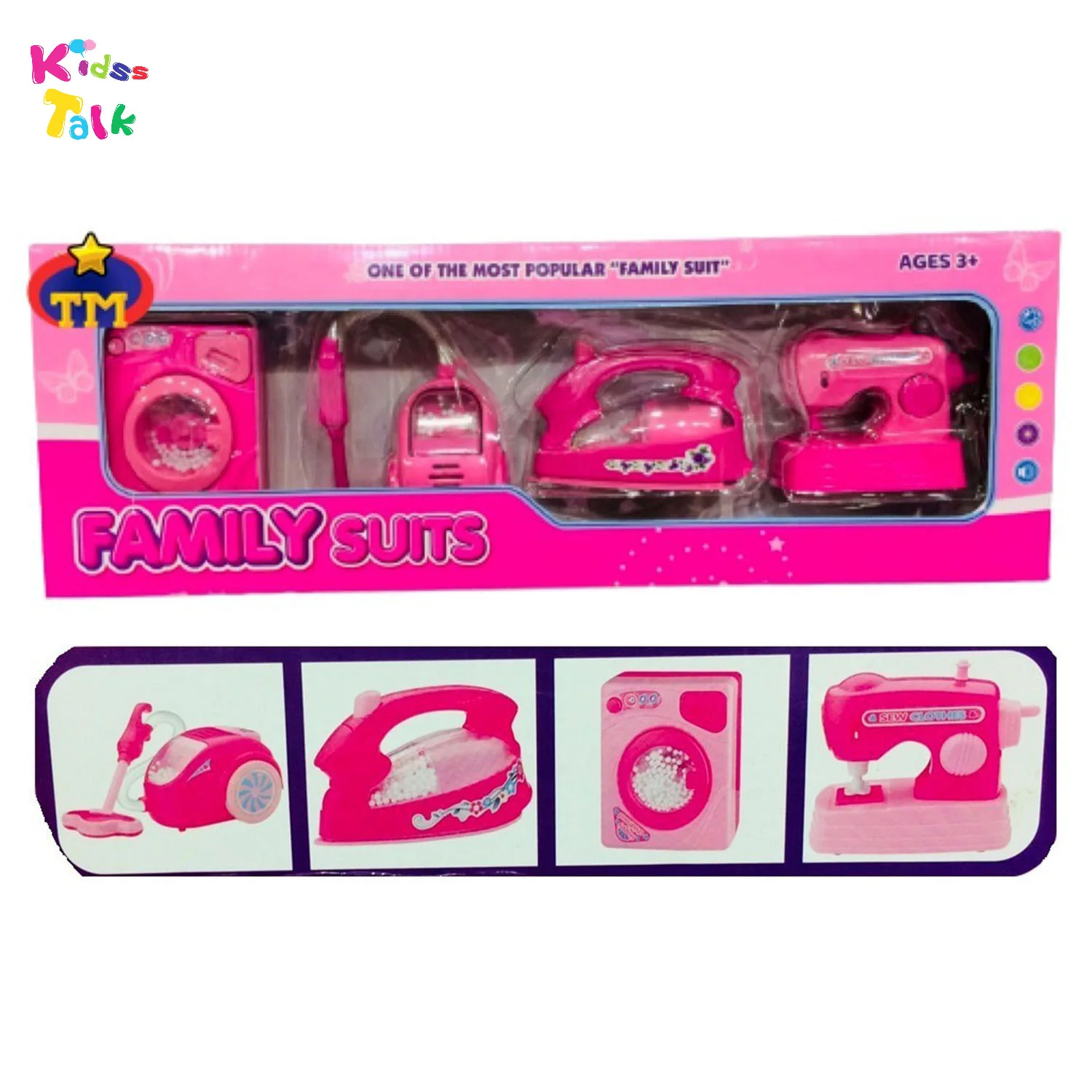 Family Suits Household 4 Pcs Set