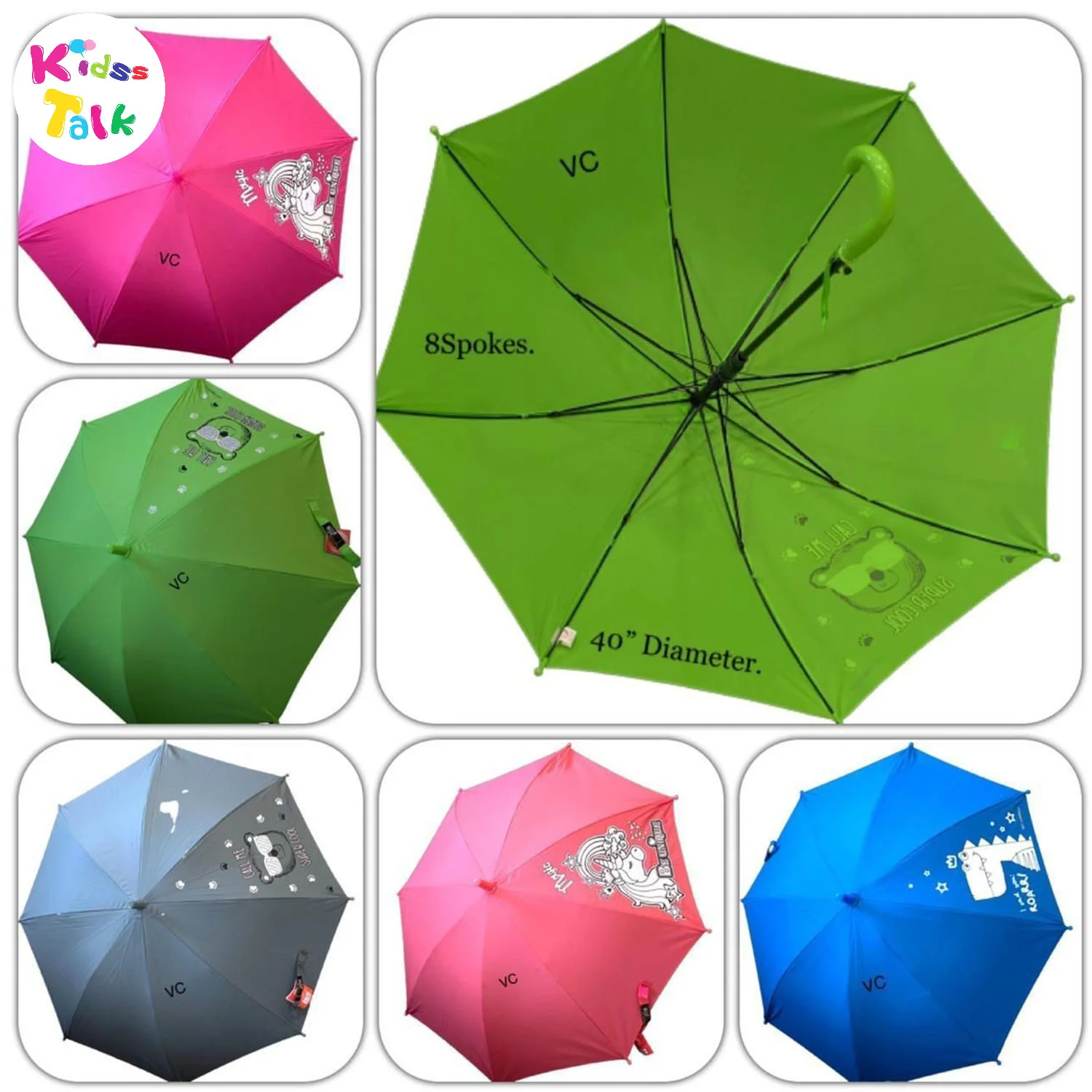 Kids Colour Change Umbrella