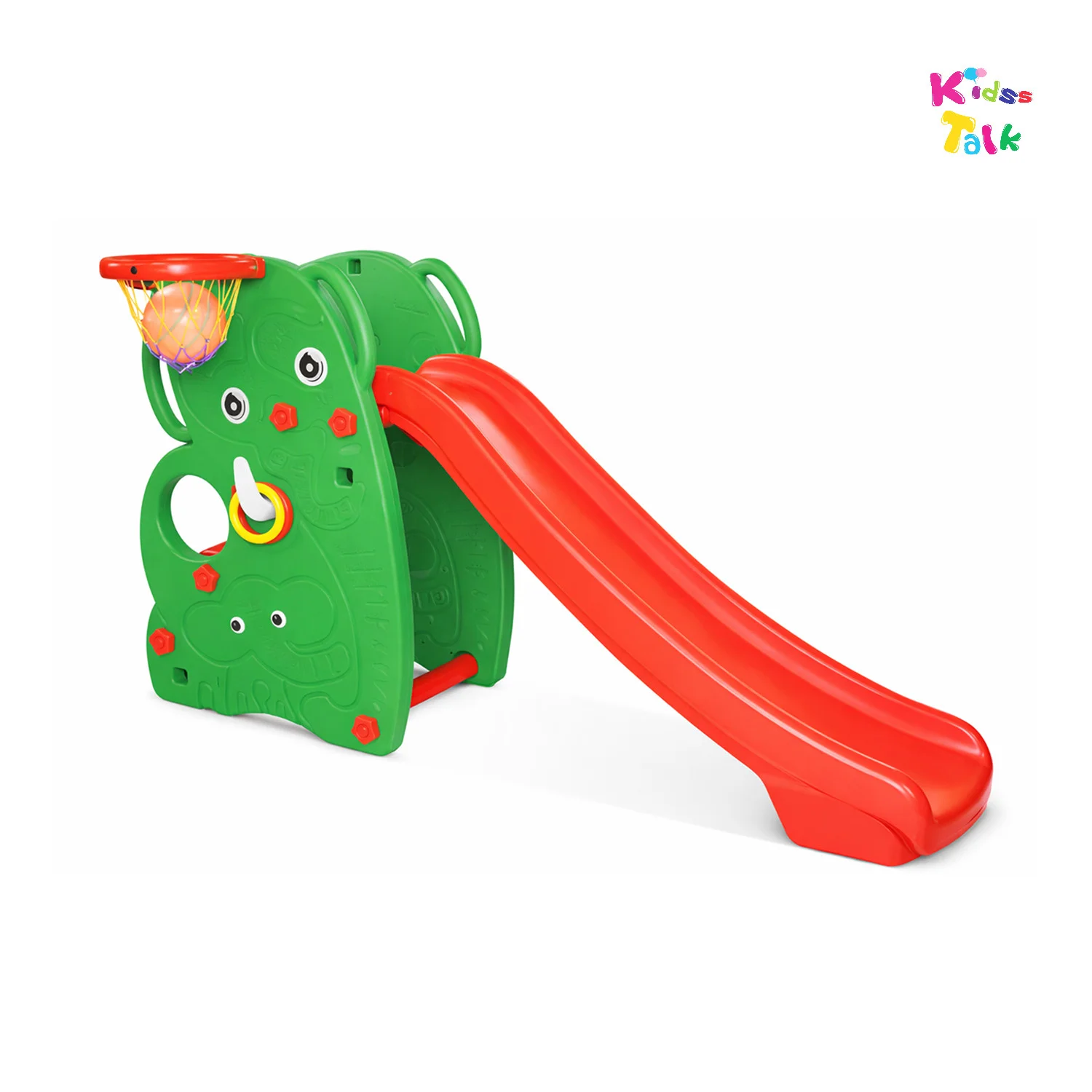 Elephant Kids Slide – Heavy Duty Plastic Garden Slide For Toddlers & Kids