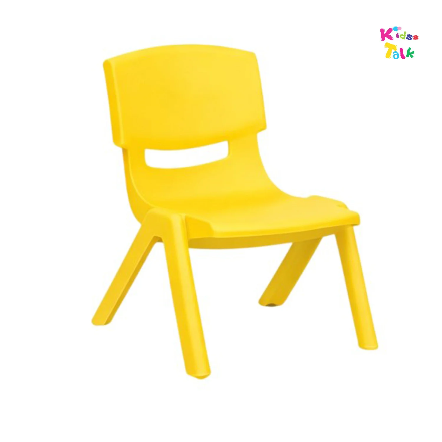 Glow Kids Plastic Chair – Bright Color Children Study Chair For Indoor & Outdoor Use 25cm