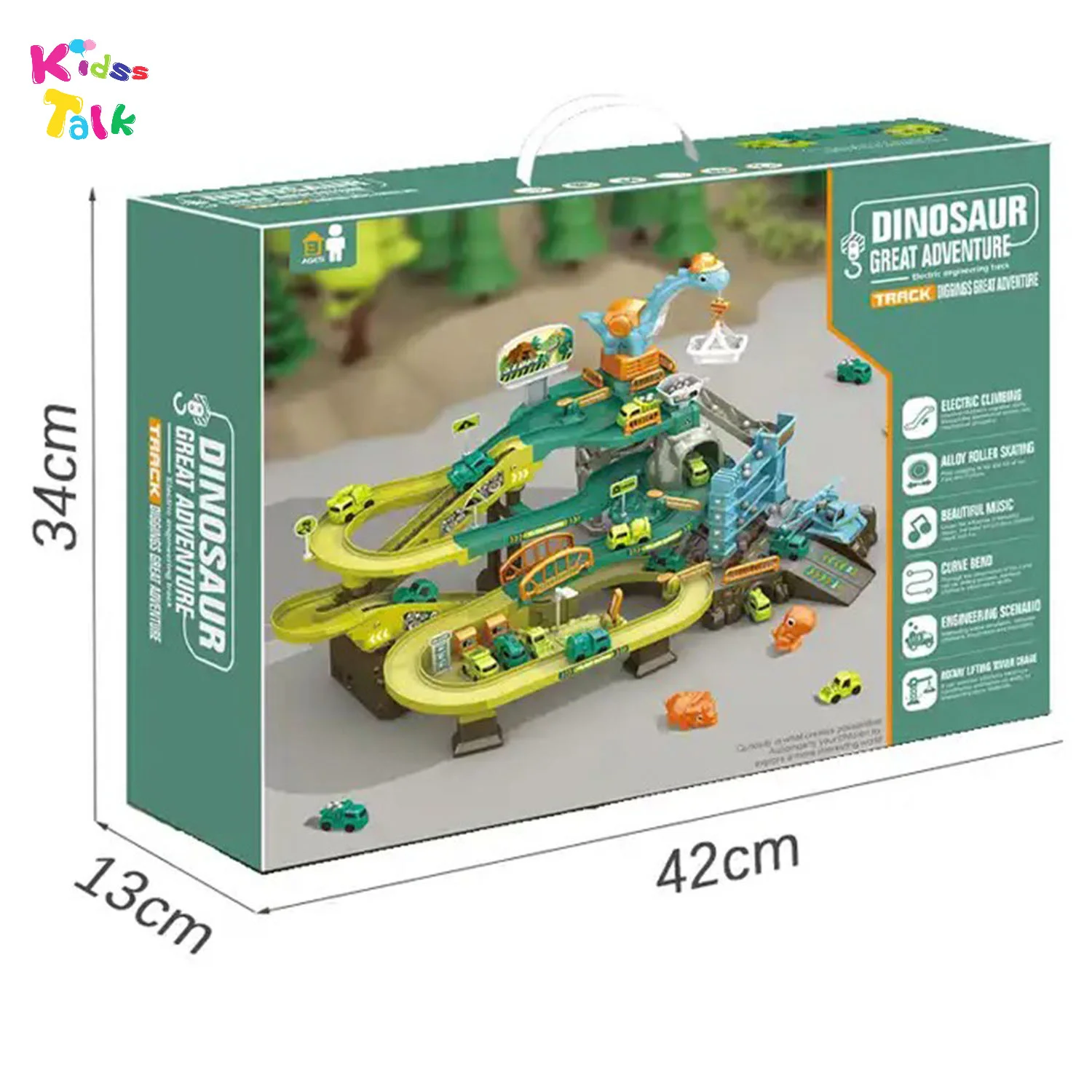Dinosaur Great Adventure Track Set