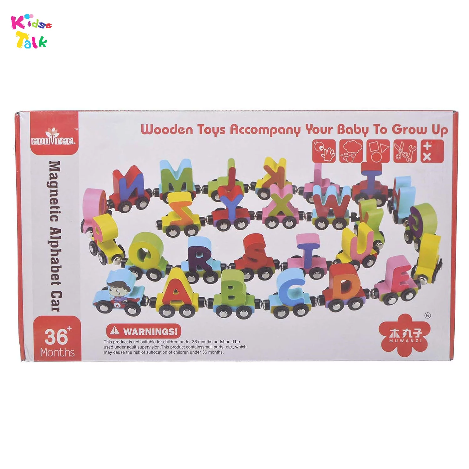 Magnetic Alphabet Car Alphabets