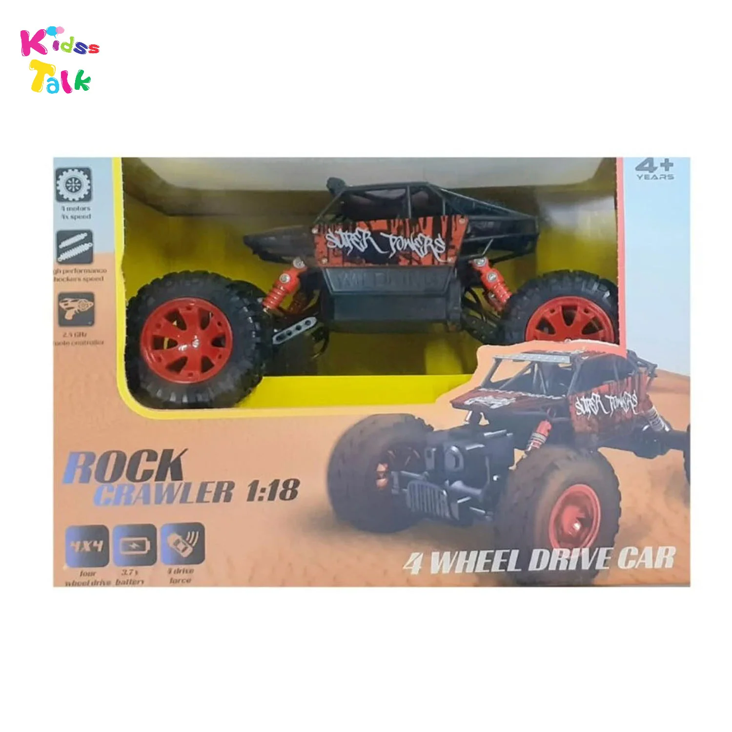 4x4 Rock Crawler 1:18 Off Roader