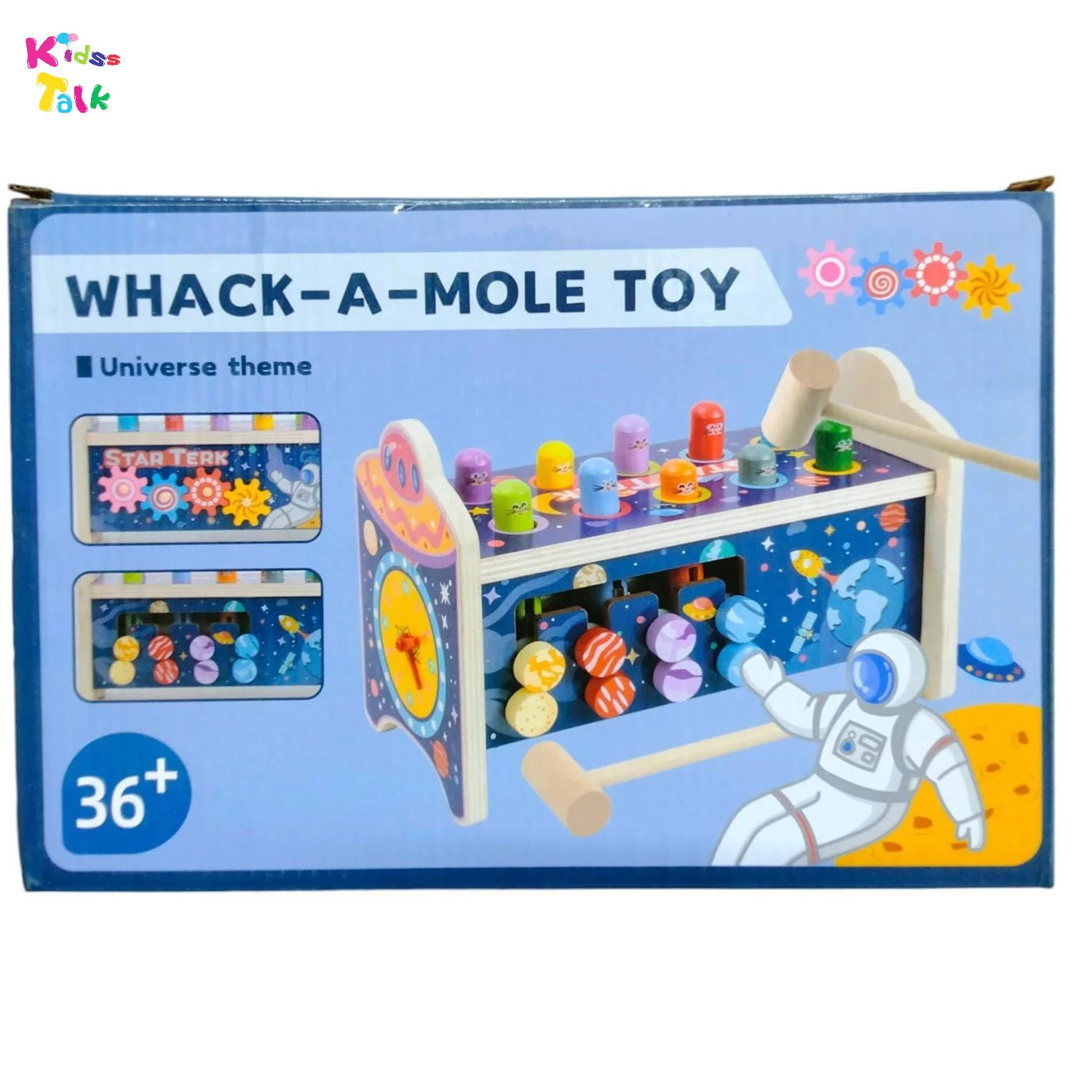 Wooden Whack A Mole Toy Universe Table Toy