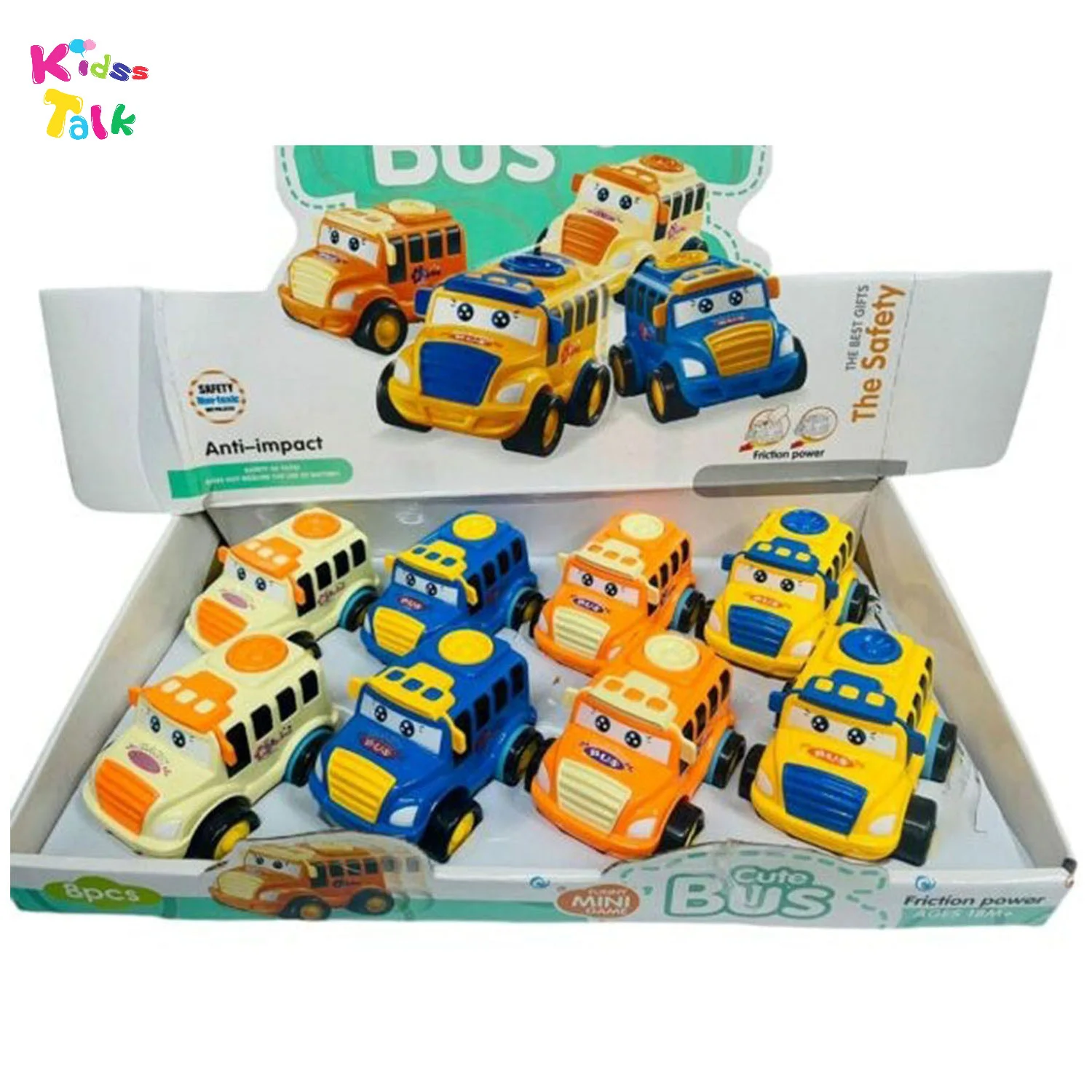 Cute Bus With Big Eyes