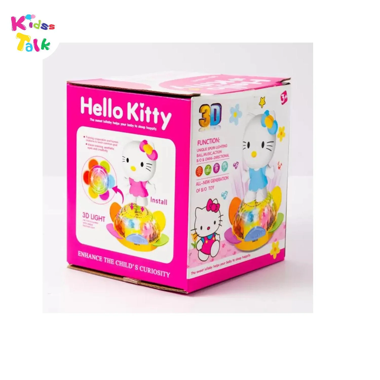 Hello Kitty Spinning With Light N Music
