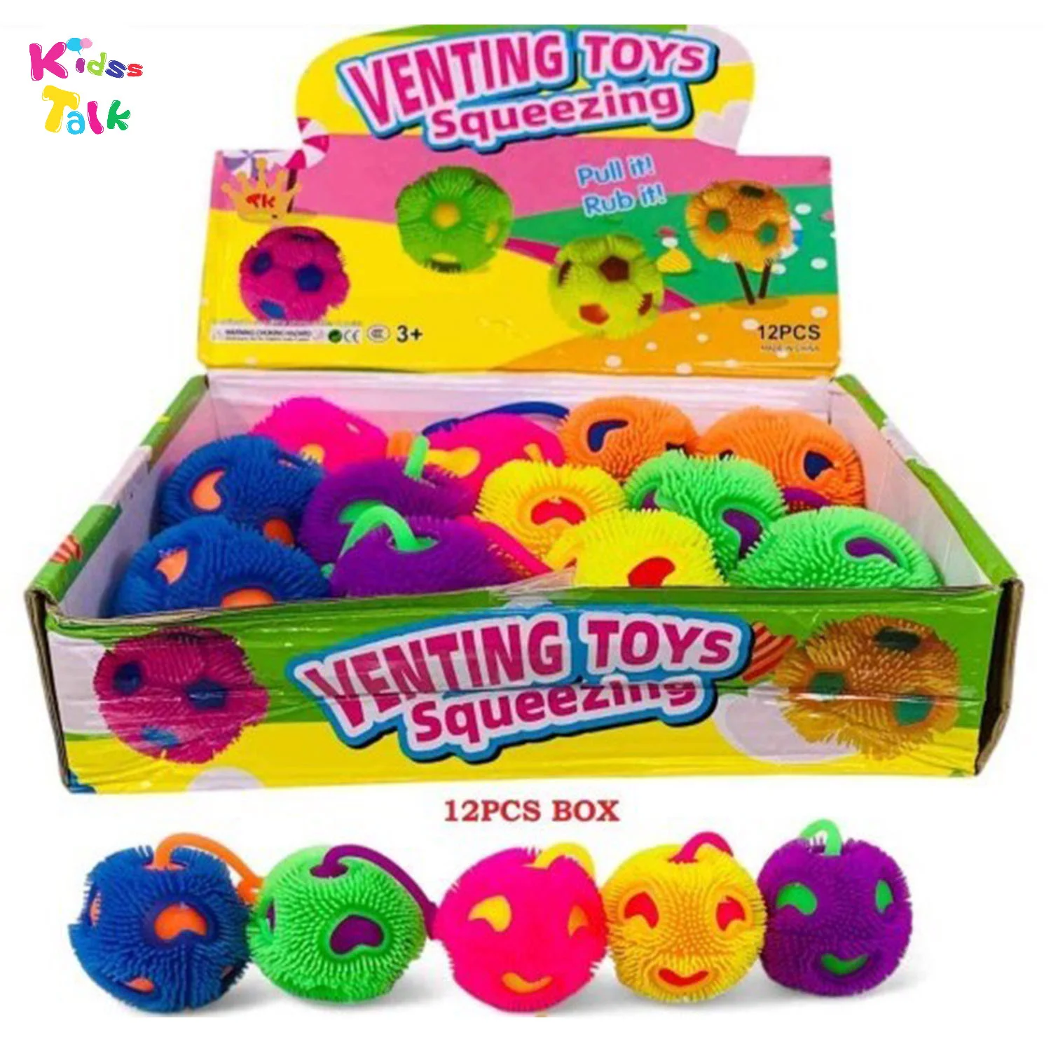 Venting Squeezing Ball