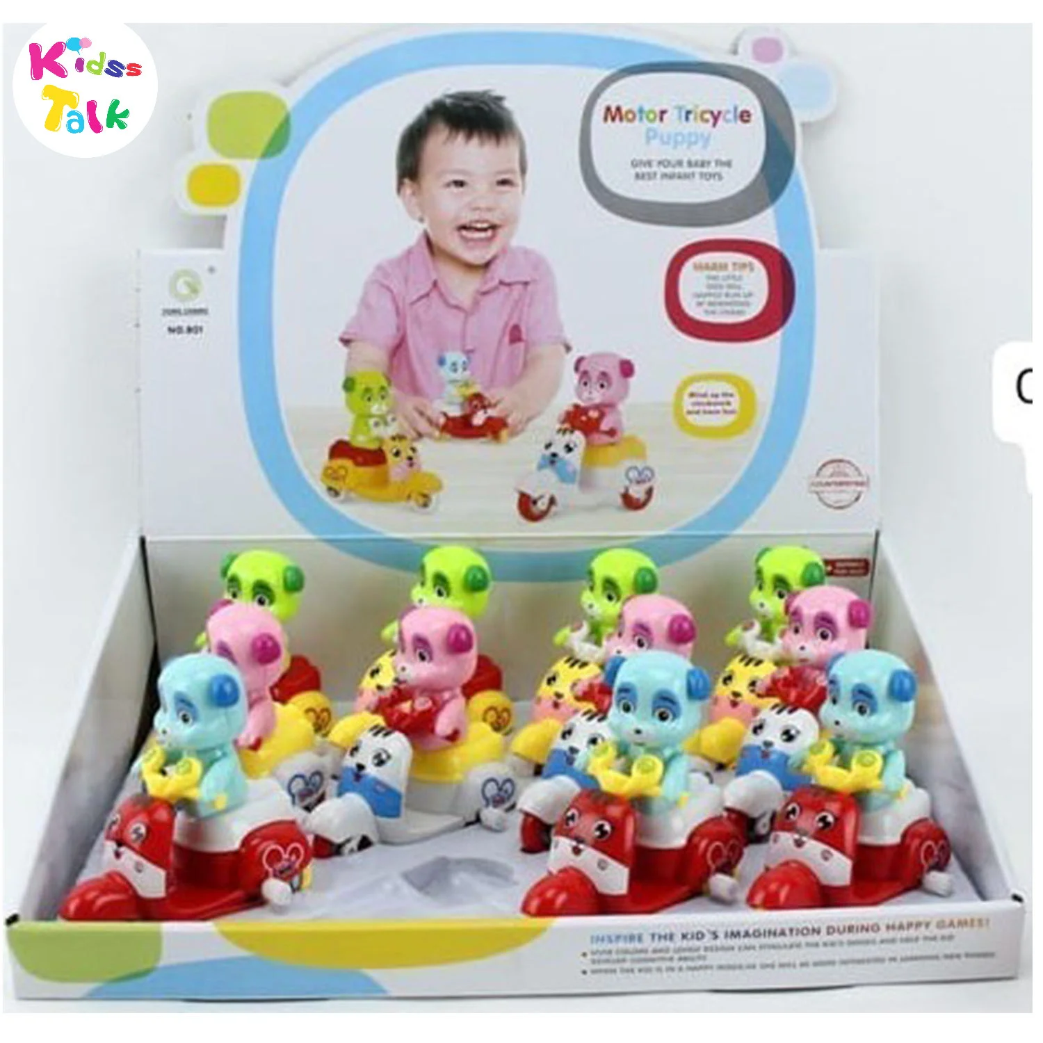 Motor Tricycle Puppy Press N Go