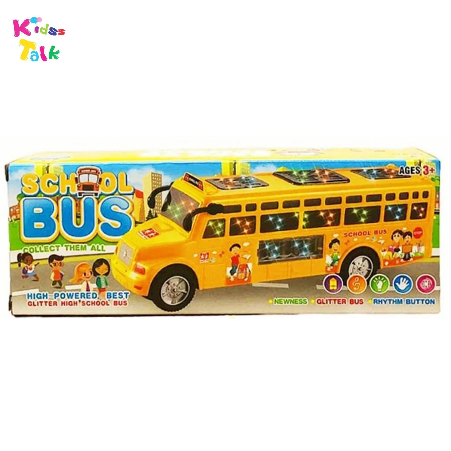 School Bus With Light N Music