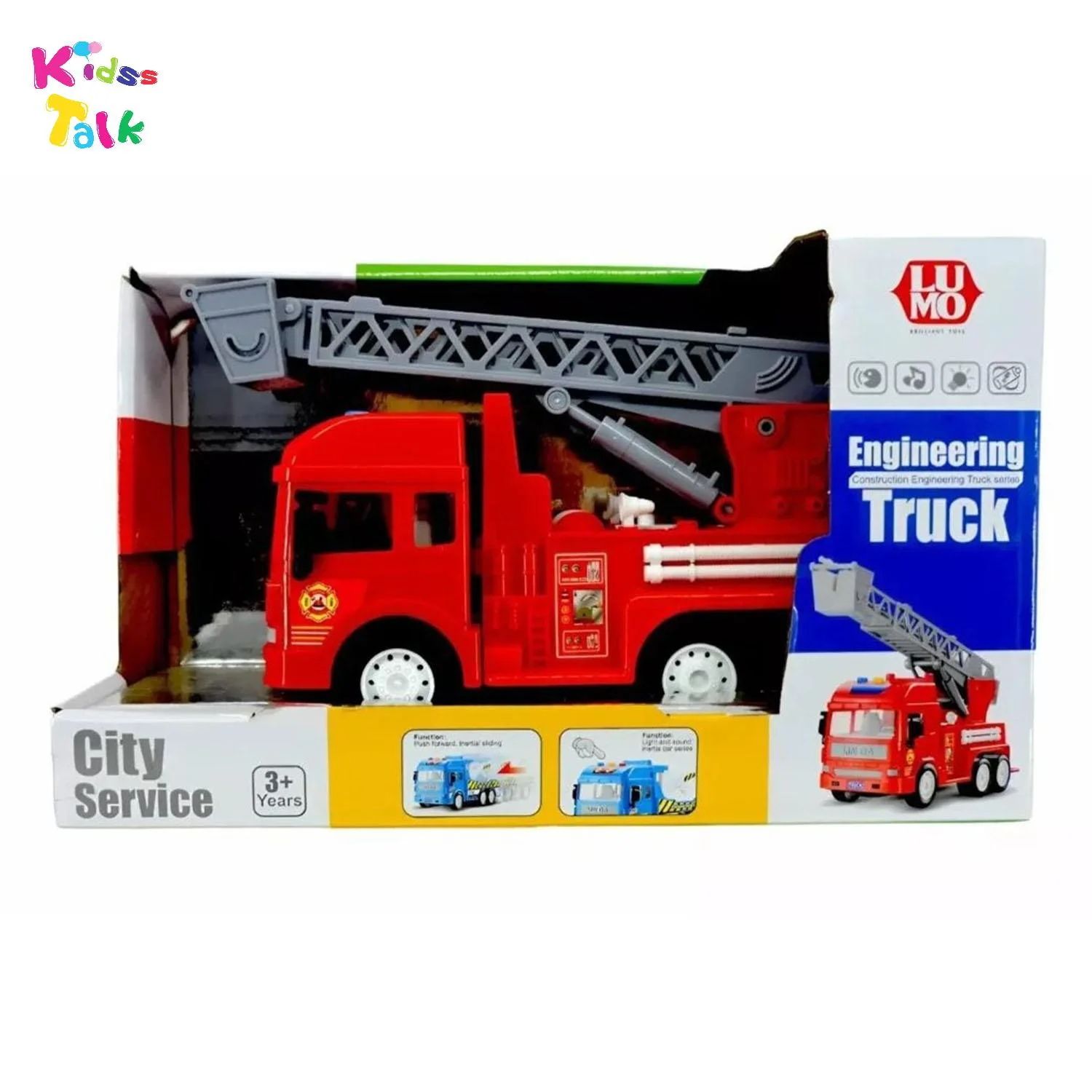 Fire Ladder Truck With Light N Music