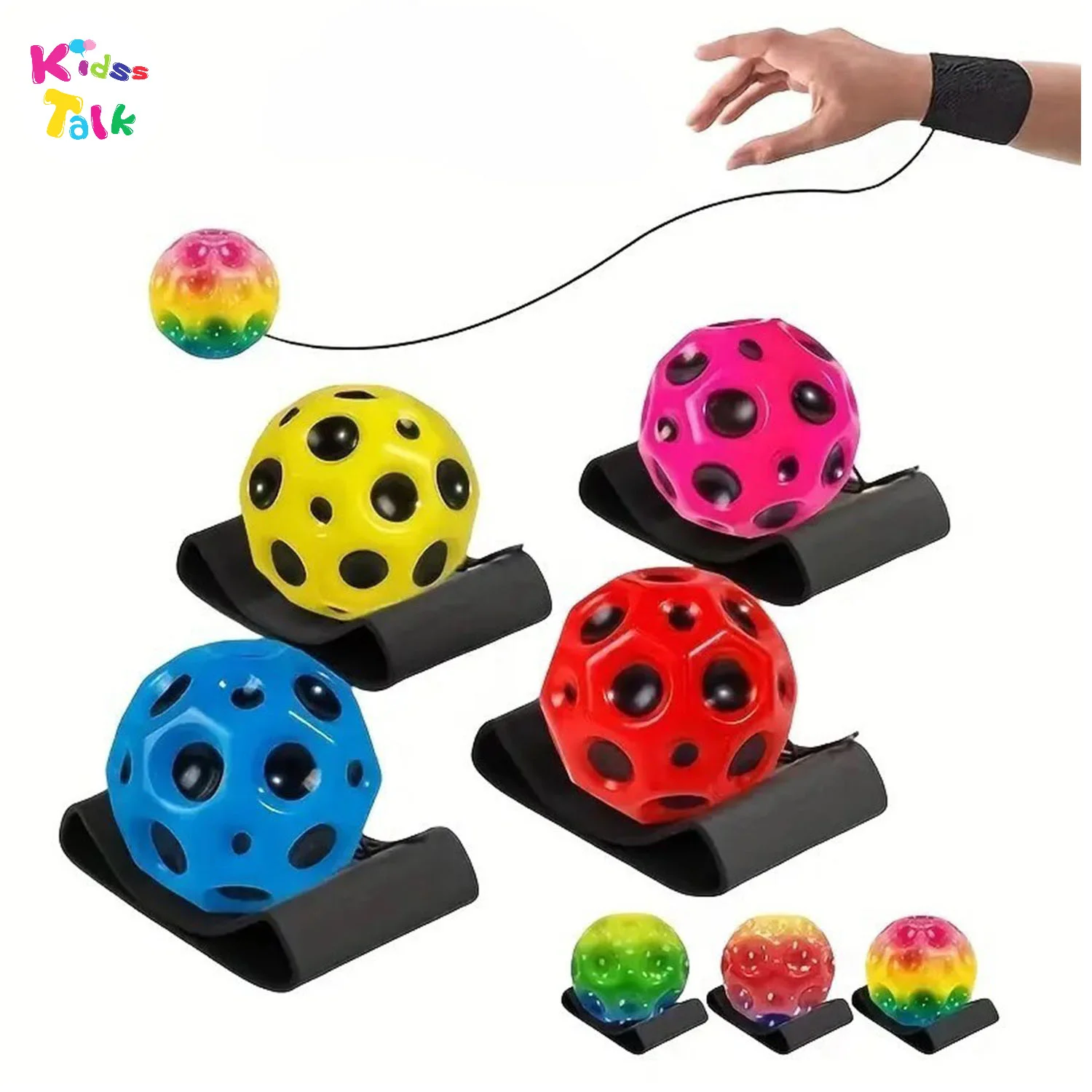 Bouncy Moon Wrist Ball