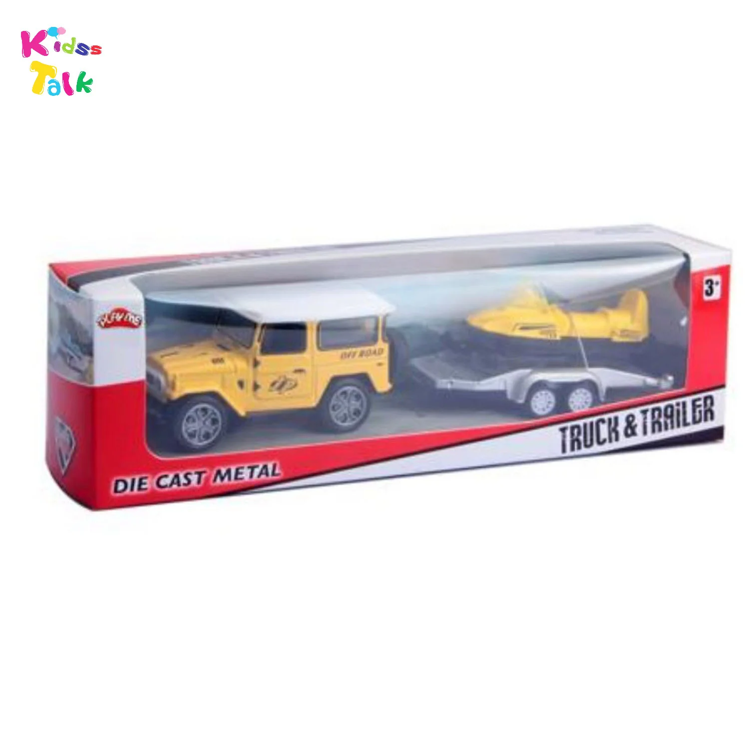 Alloy Trailer Series Truck With Boat Trailer