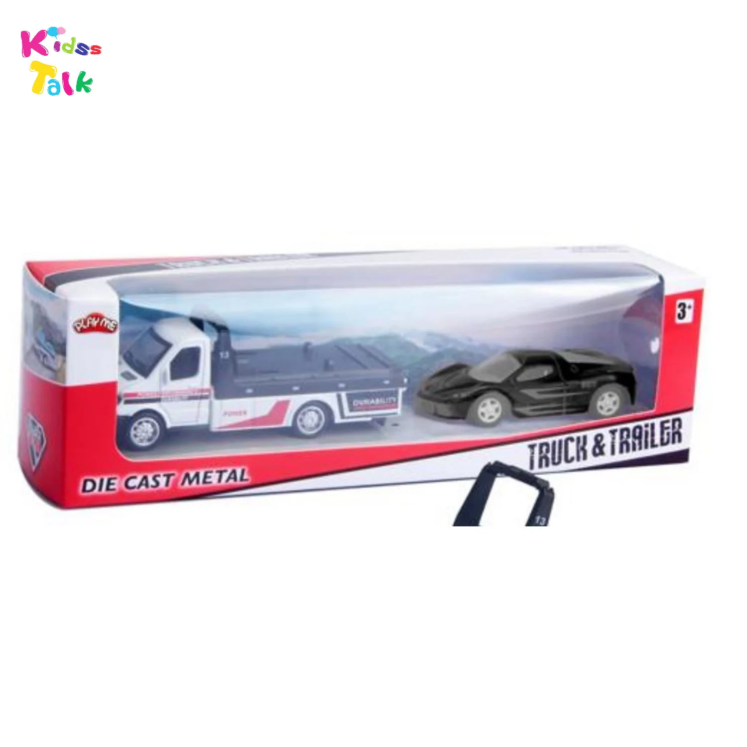 Alloy Trailer Series Truck With Boat Car