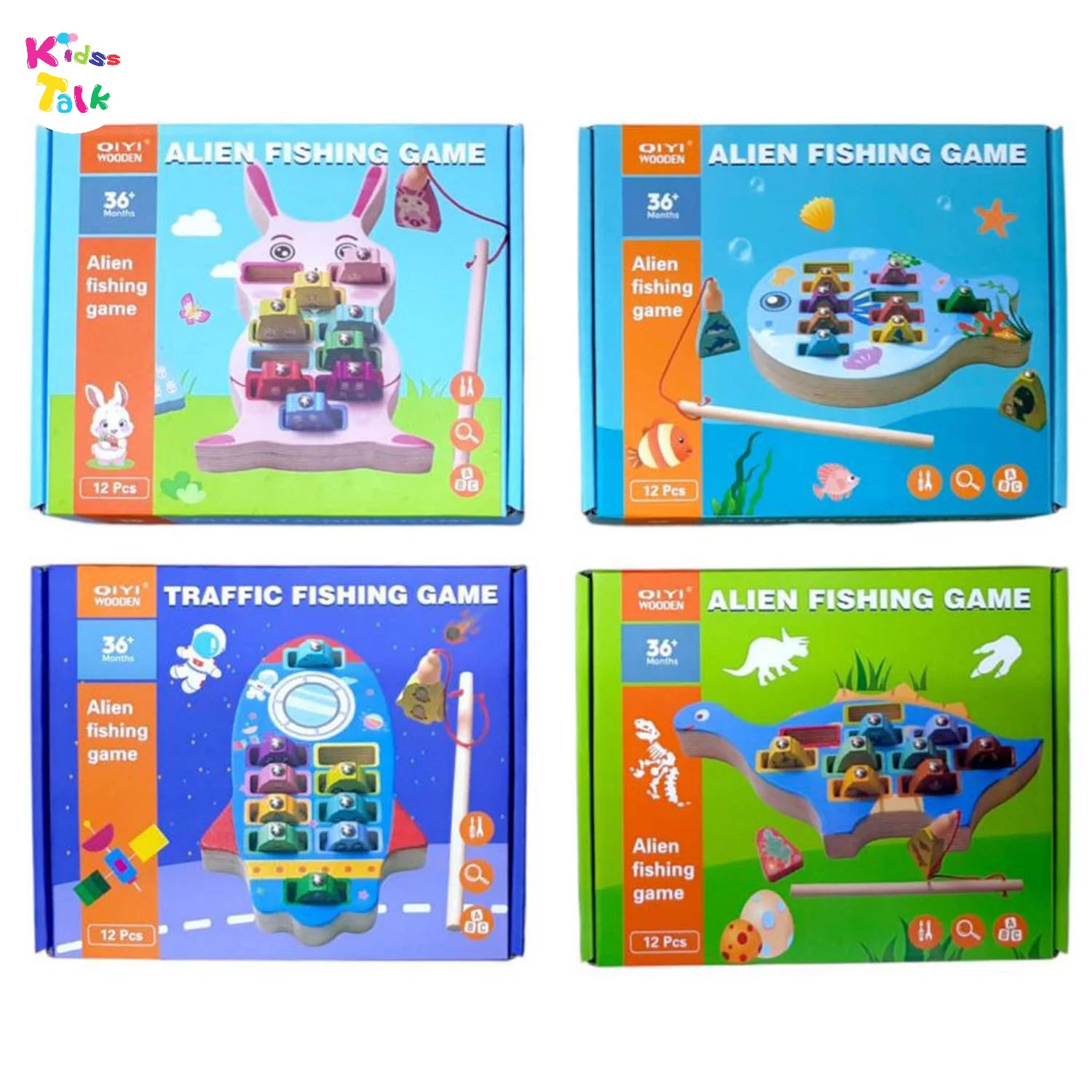 Wooden Traffic Alien Fishing Game Fishing Game