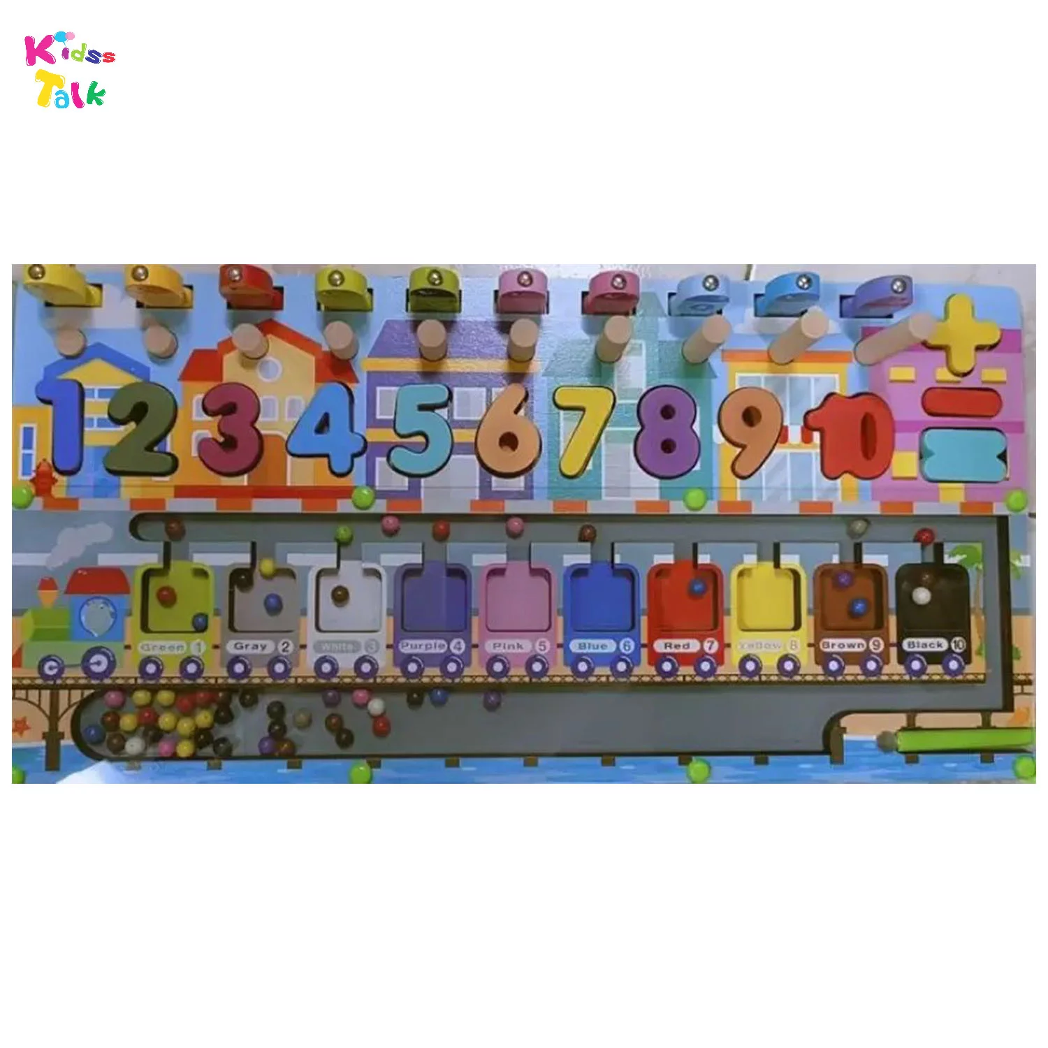 Wooden 5 N 1 Logarithm Board Logic Board