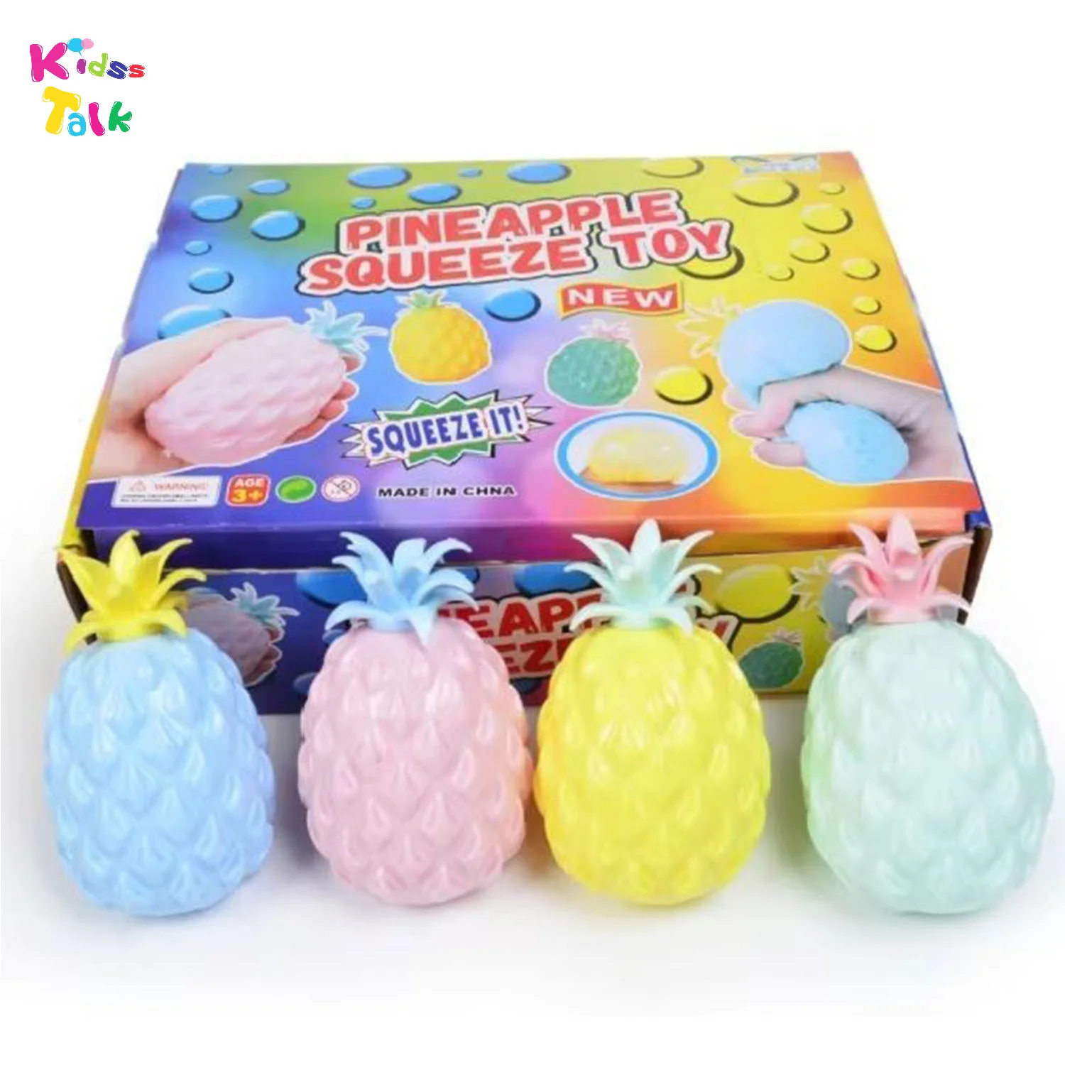 Colourful Pineapple Squeeze Toy