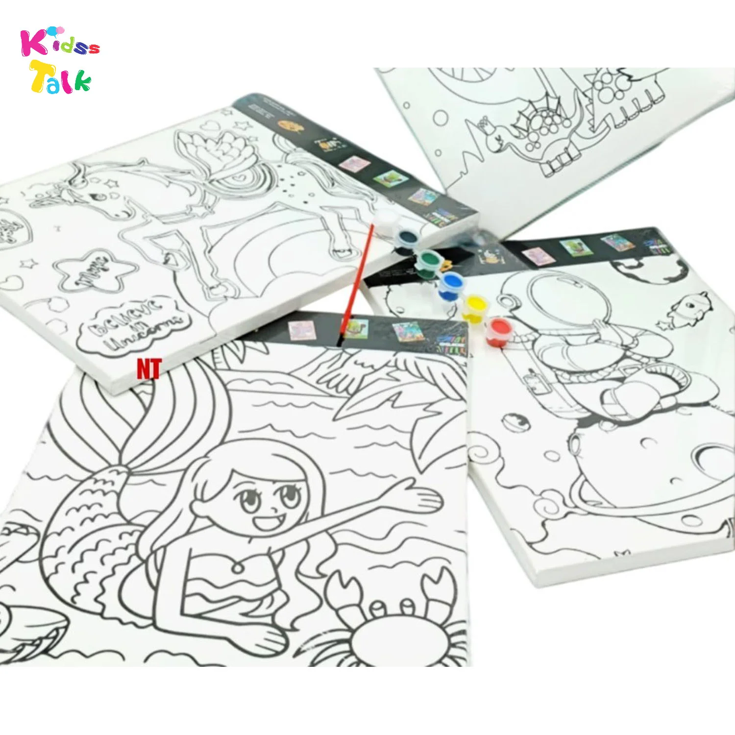 Wooden Mix Canvas Frame Art