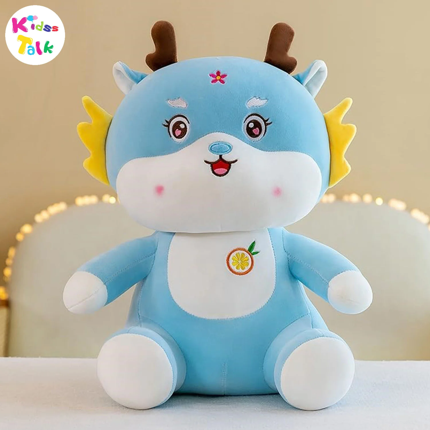 Cute Orange Printed Deer