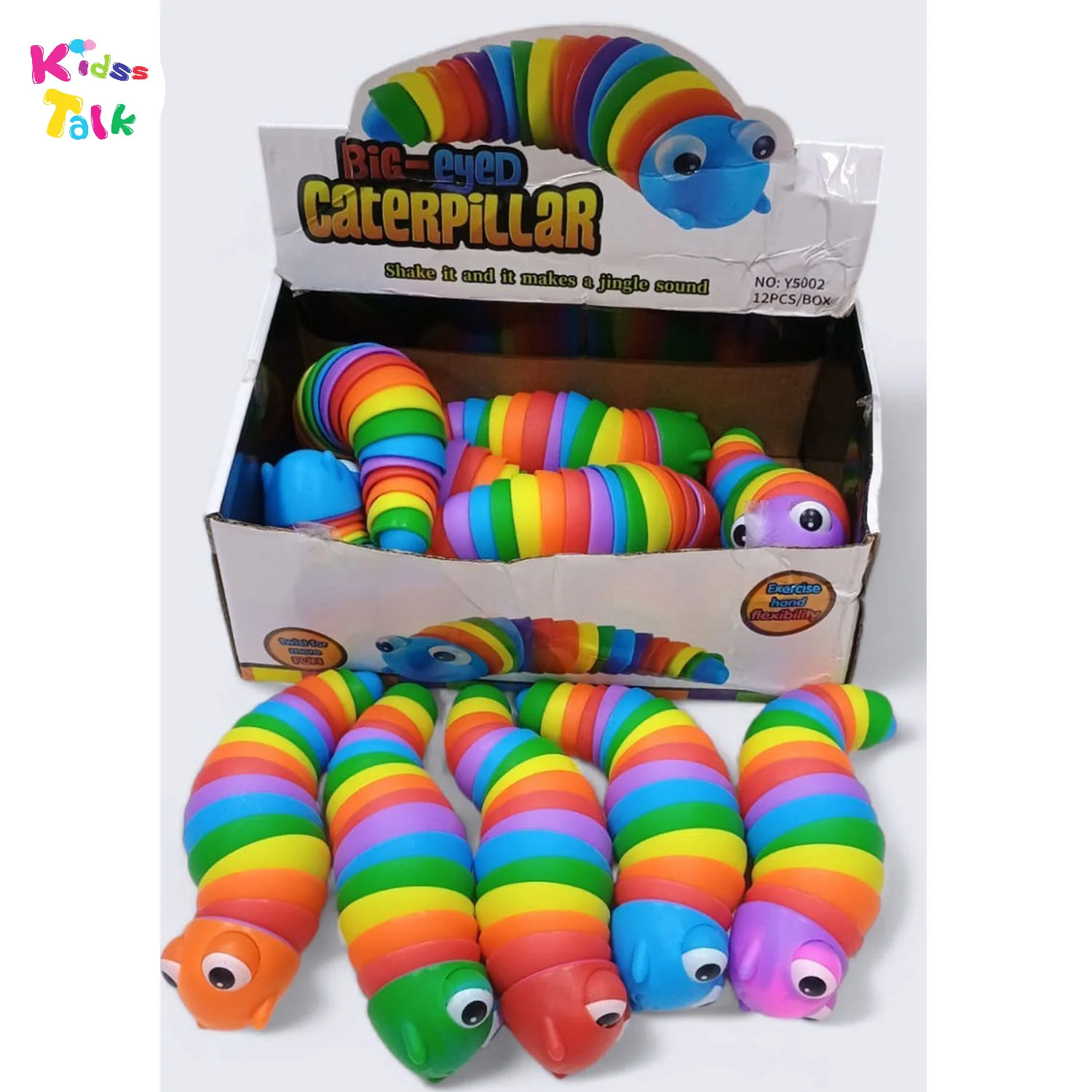 Rainbow Colour Fidget Light Caterpillar