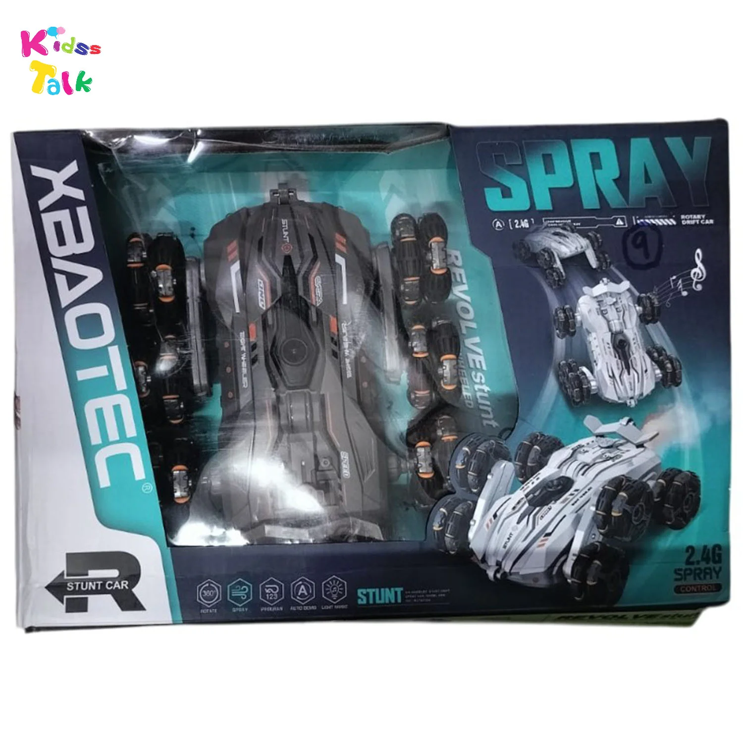 Xbaotec Rotate Spray Stunt Car