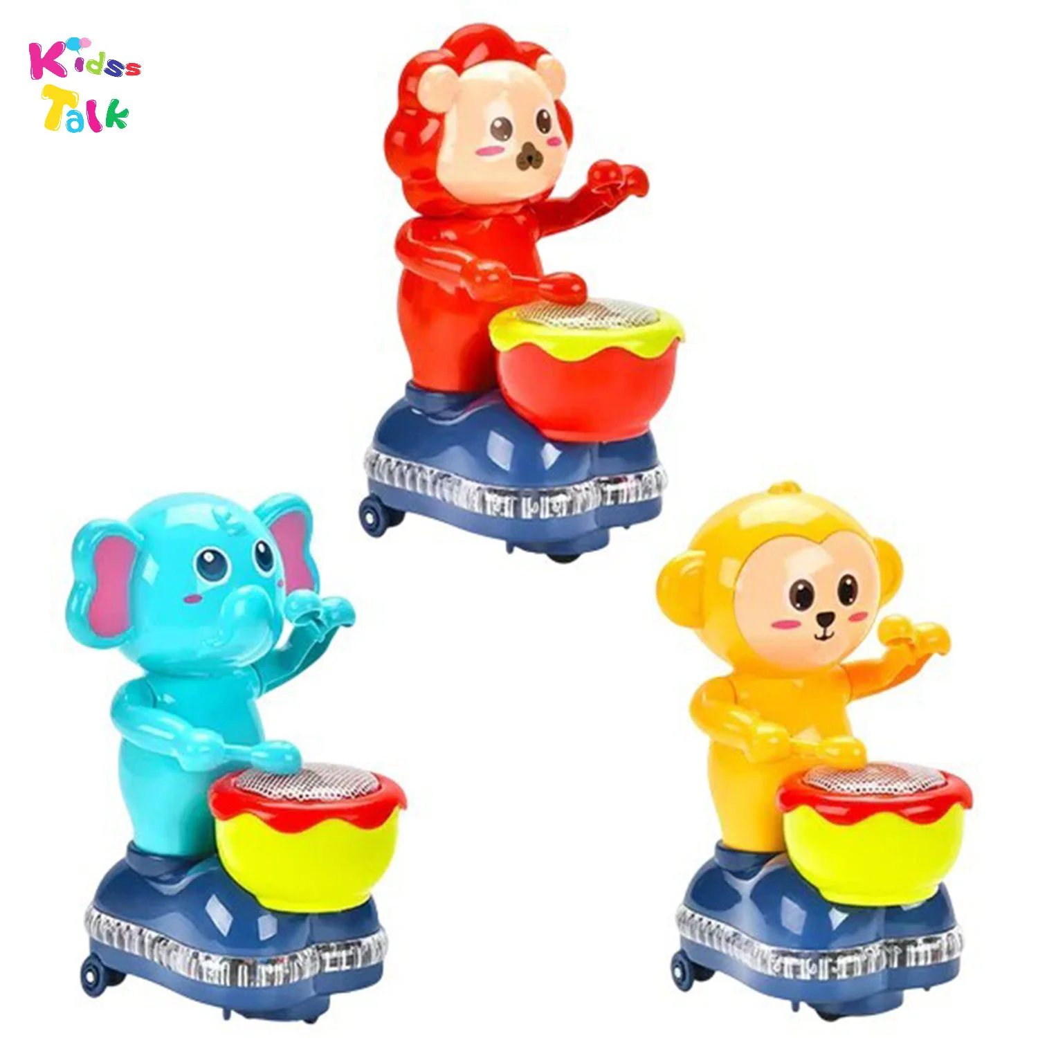 Electric Animals Drum Toy
