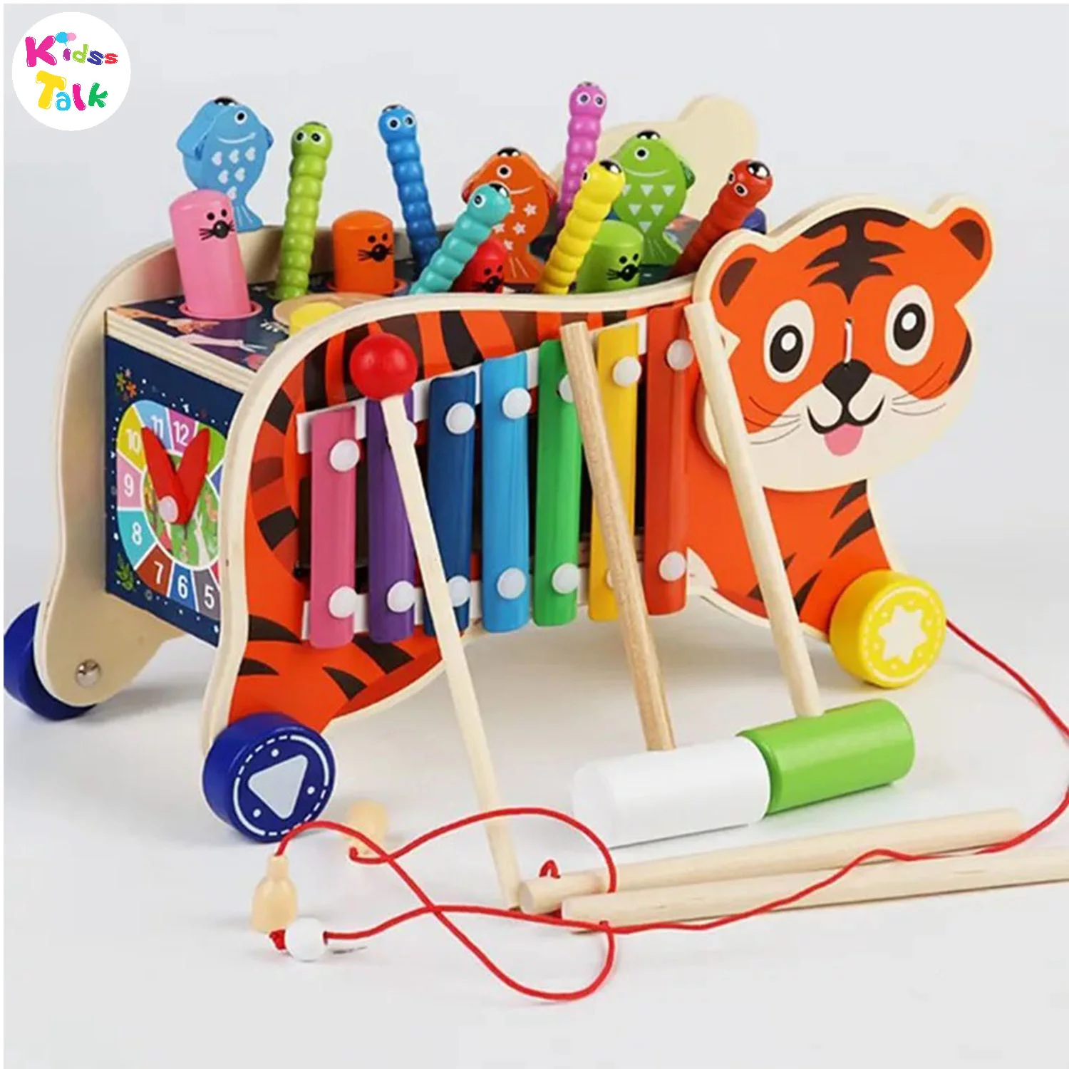 Wooden Multifunctional Hamster Logic Board