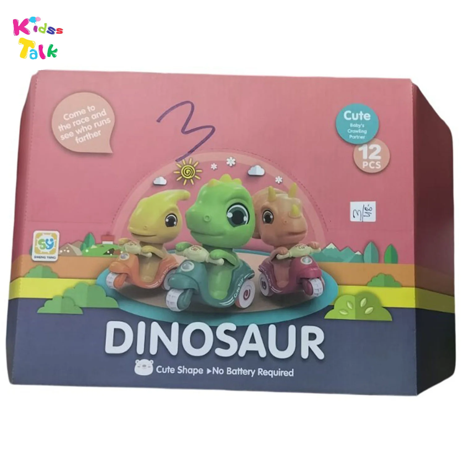 Press N Go Cute Scoot Dino